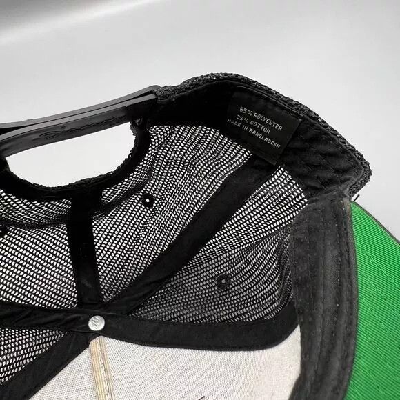 Diamond Supply Co. Diamond Supply Co Trucker Hat Men Black Green Snap Back Cap Size ONE SIZE - 4 Thumbnail
