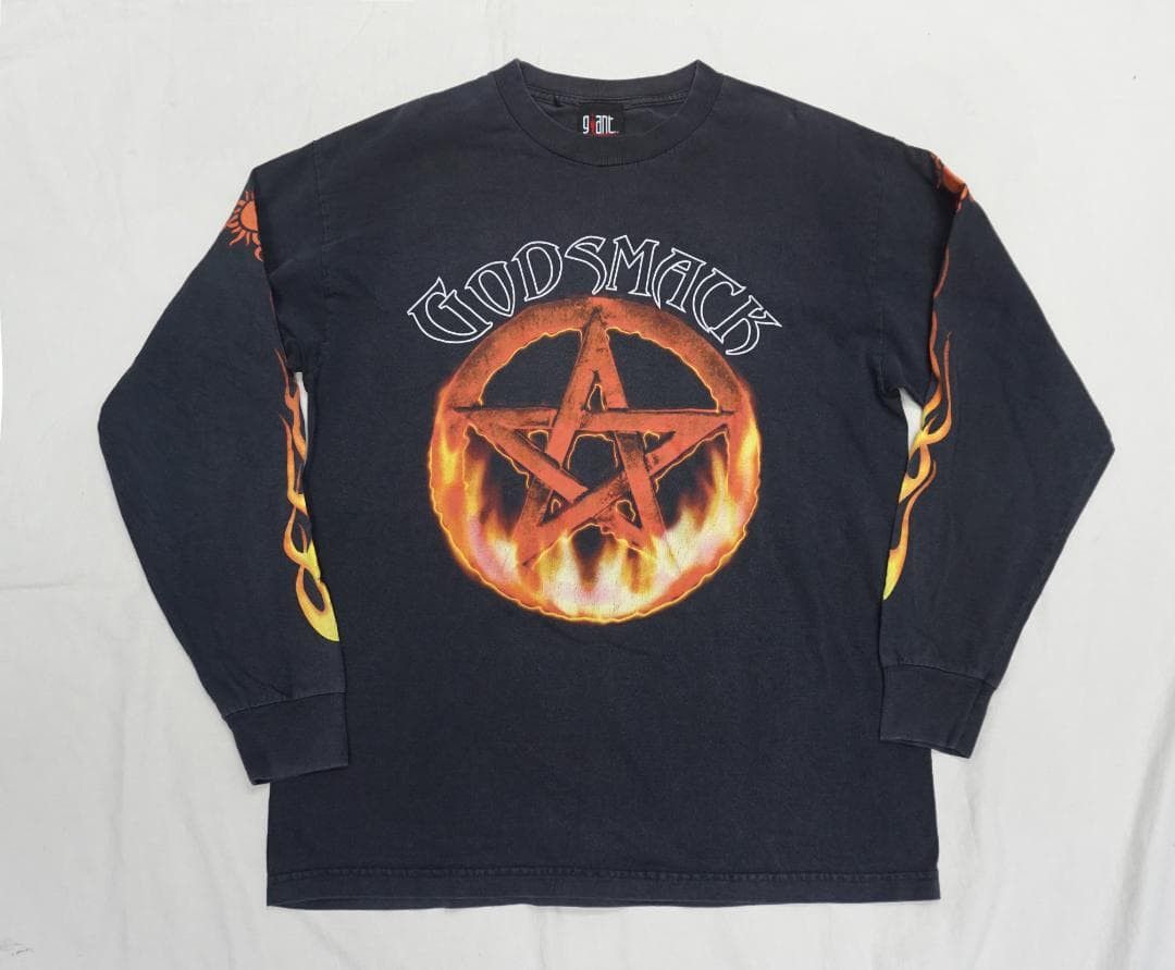 Vintage 00's GODSMACK Tシャツ ロック ビンテージ DISTURBED Size US M / EU 48-50 / 2 - 1 Thumbnail