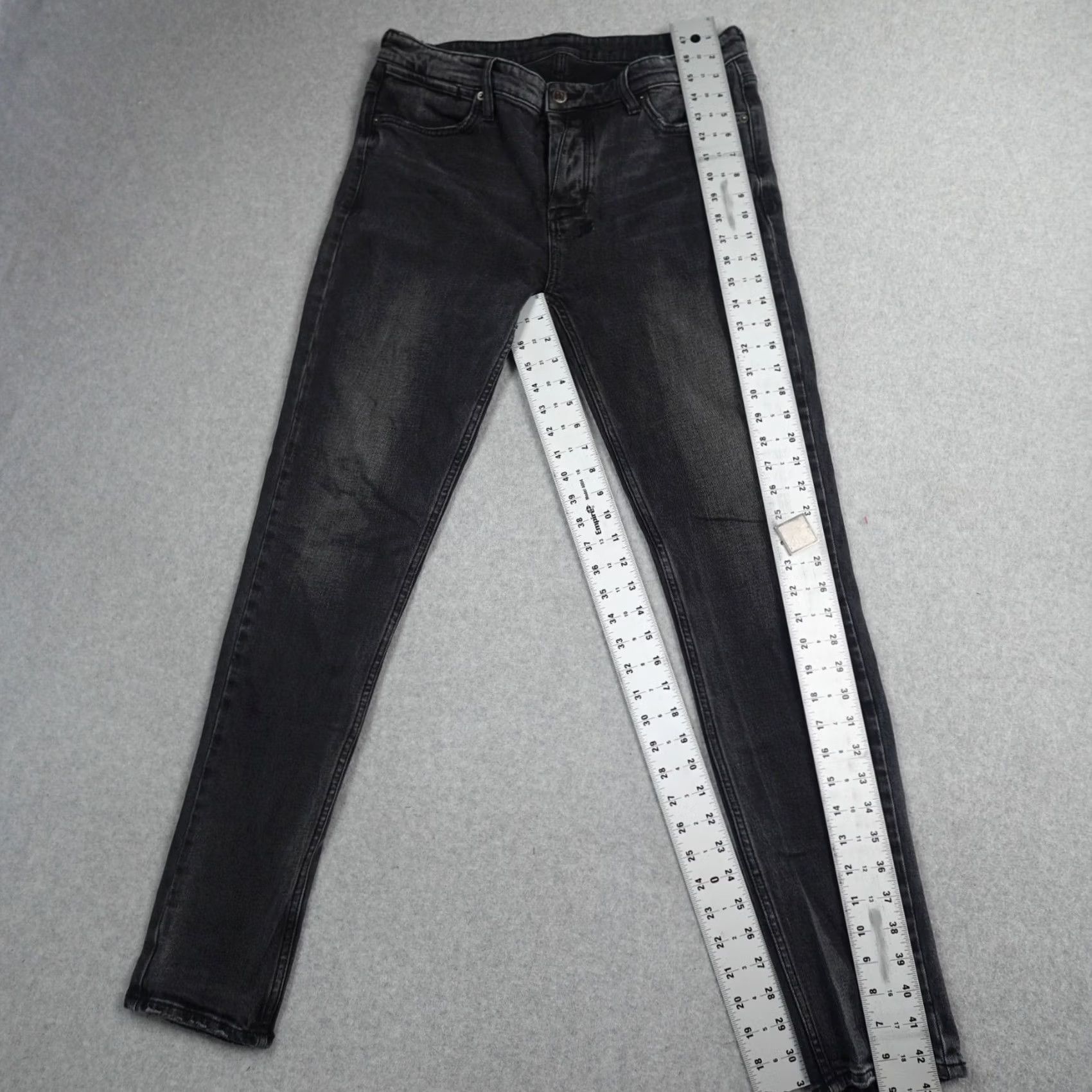 Ksubi ksubi Jeans Mens 36 (36X31) Black Distressed Skinny 5-Pocket Denim Vintage No Size US 36 / EU 52 - 5 Thumbnail