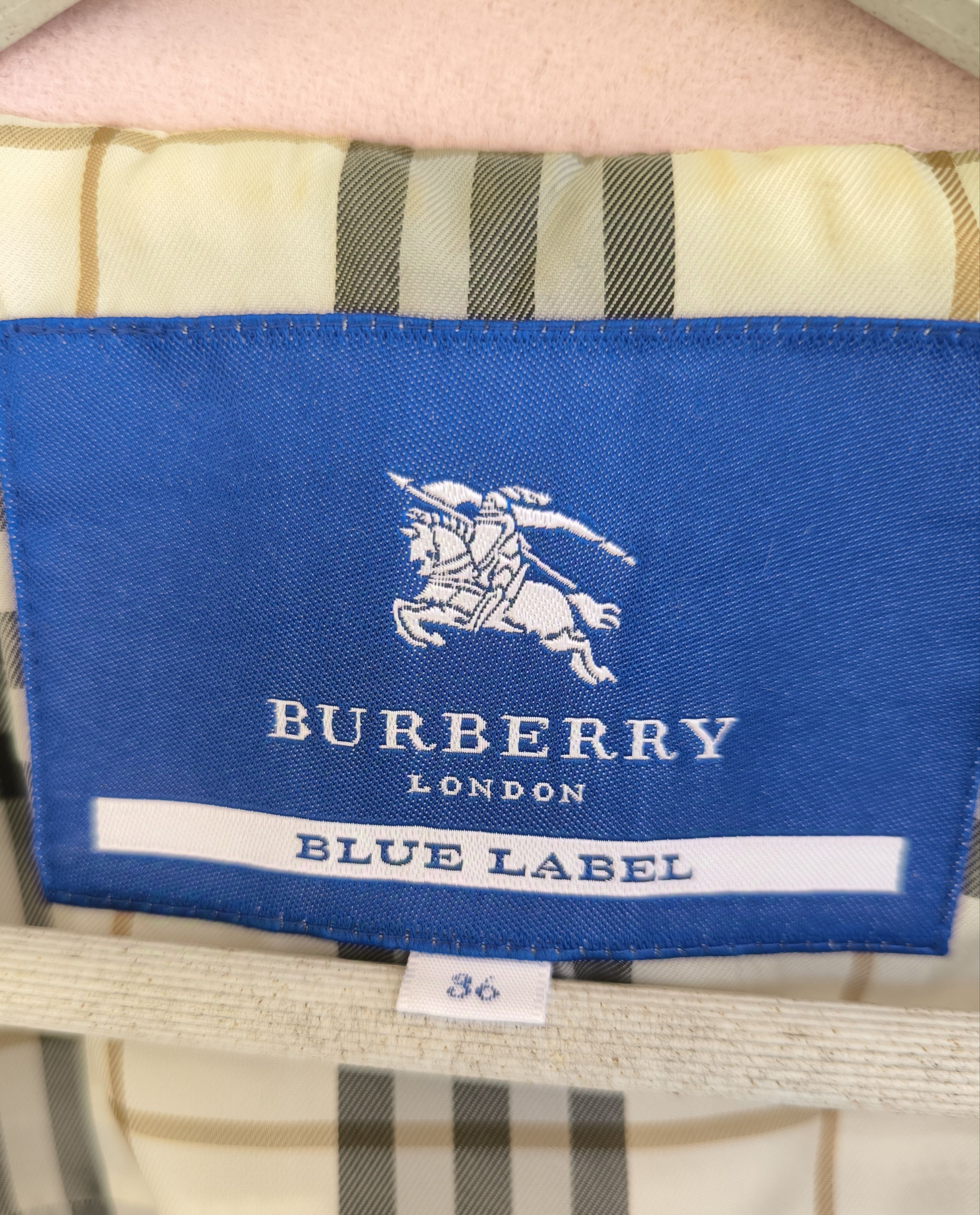 Burberry BURBERRY BLUE LABEL angola fabric coat Size XS / US 0-2 / IT 36-38 - 12 Thumbnail