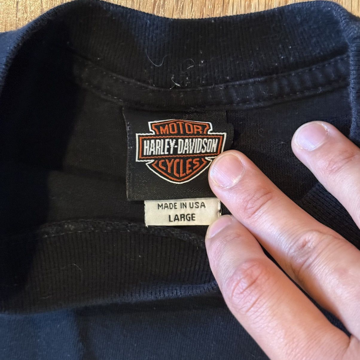 Harley Davidson 2007 Harley Davidson Double Sided Grand Cayman T-Shirt Size US L / EU 52-54 / 3 - 3 Thumbnail