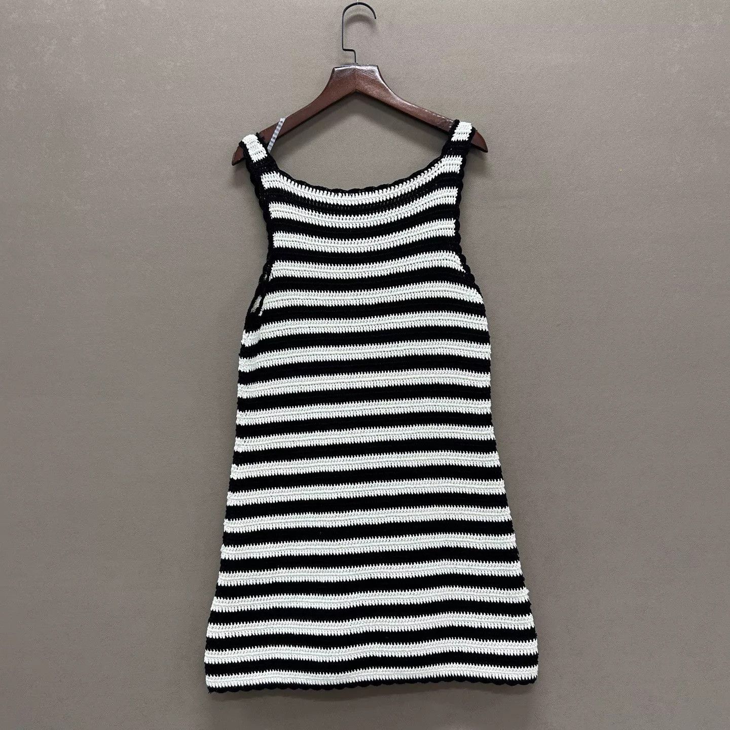 Celine Celine Triomphe Logo Striped Sleeveless Dress 99 New S Size S / US 4 / IT 40 - 2 Thumbnail