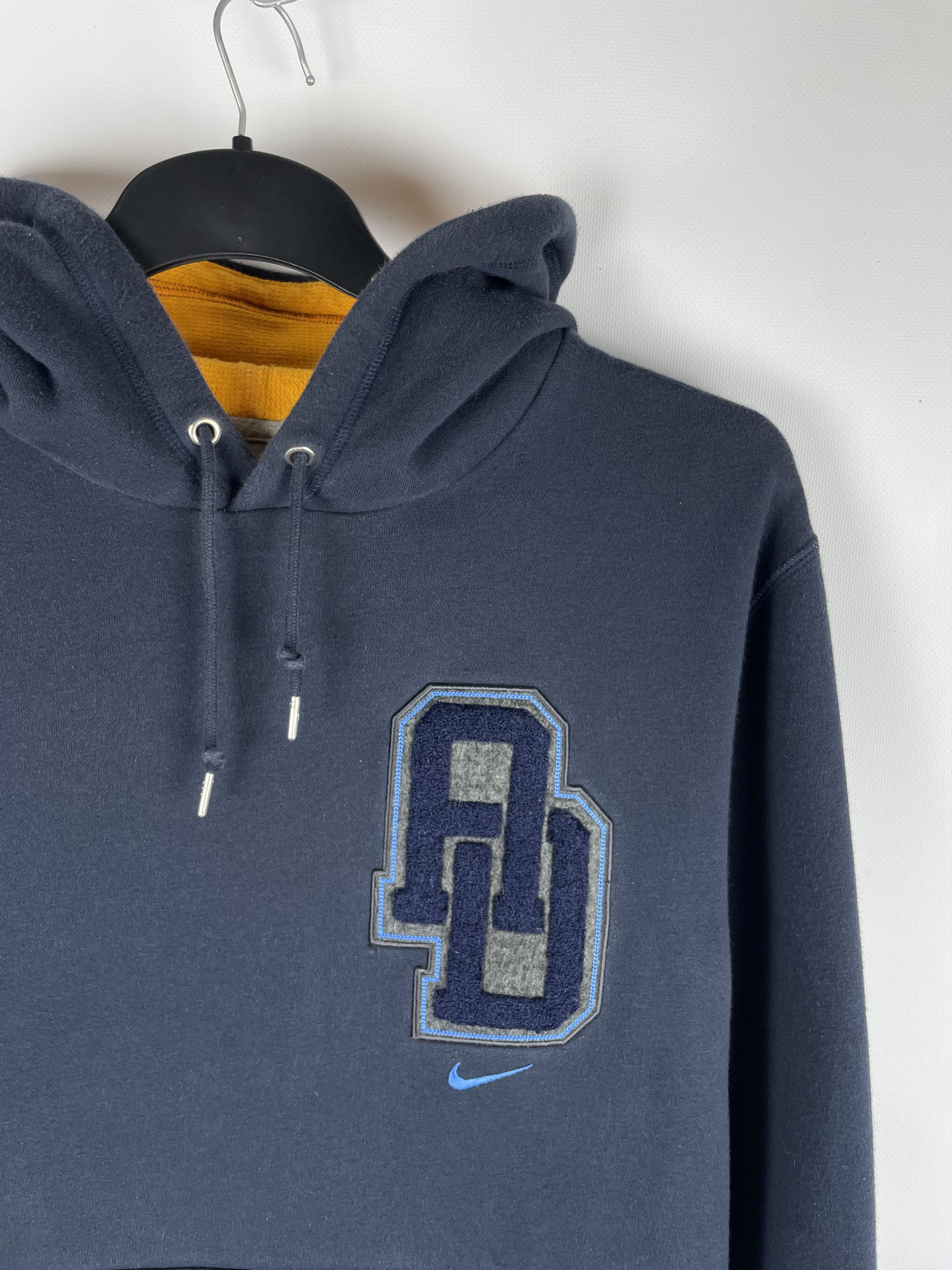 Nike × Vintage 90’s Vintage Nike Hoodie Size US XL / EU 56 / 4 - 4 Thumbnail