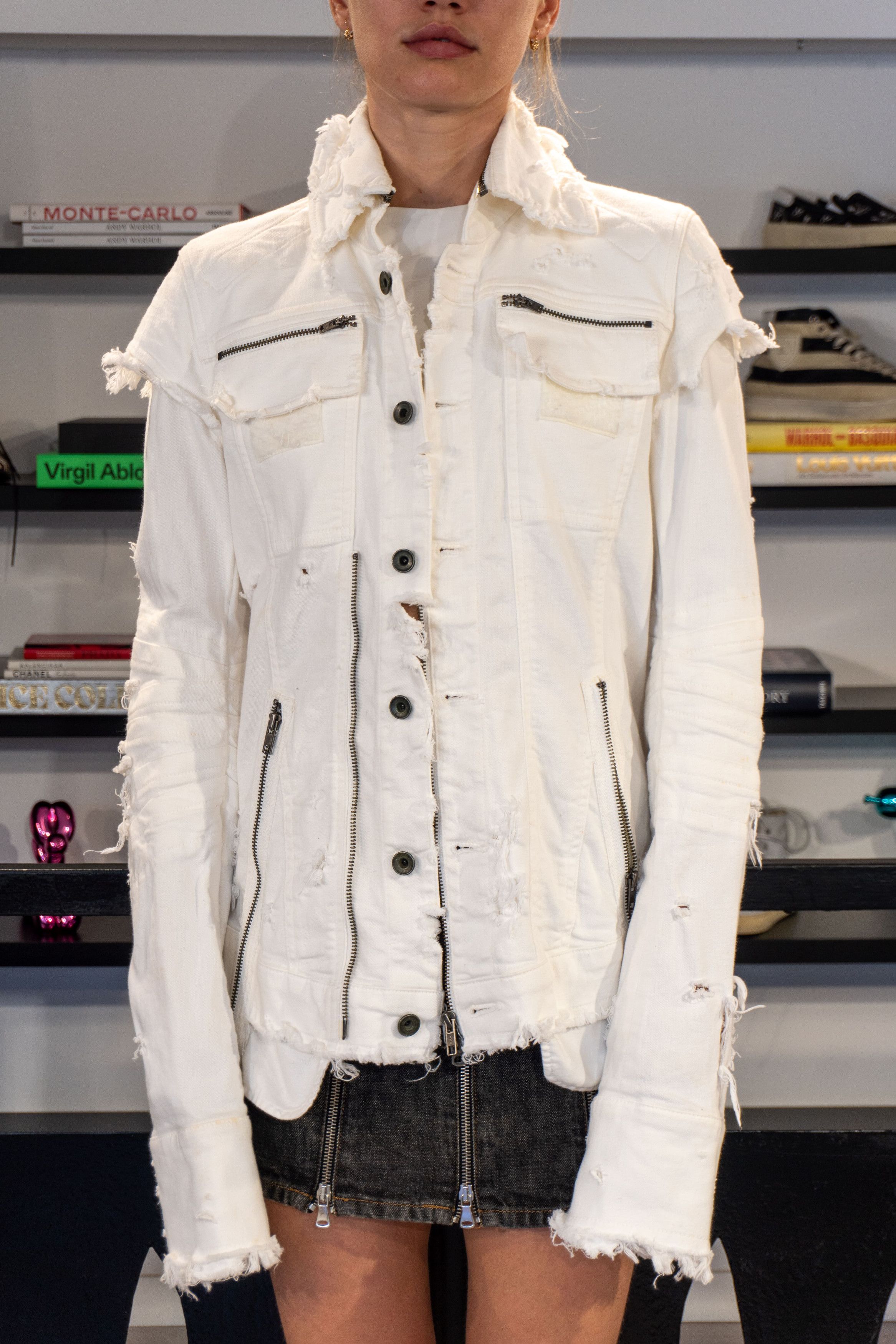 Le Grande Bleu (L.G.B.) LGB rare denim Jacket Size M / US 6-8 / IT 42-44 - 2 Thumbnail
