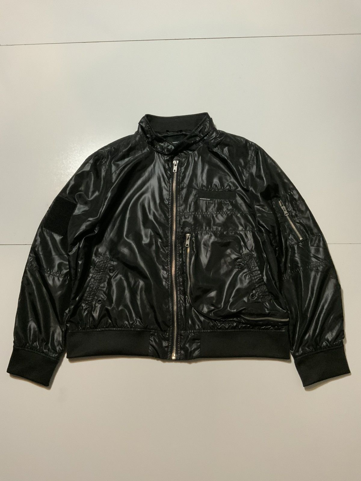 Members Only Members Only Iconic Racer Boxy Zip Windbreaker Bomber Jacket Size US XL / EU 56 / 4 - 1 Thumbnail