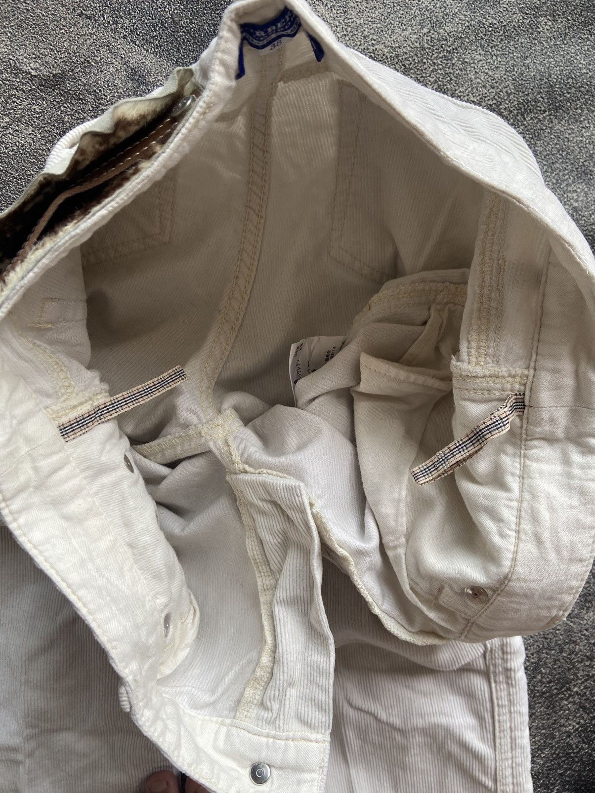 Burberry Vintage Burberry London Corduroi Casual Pants Size 38" / US 16 / IT 52 - 6 Thumbnail