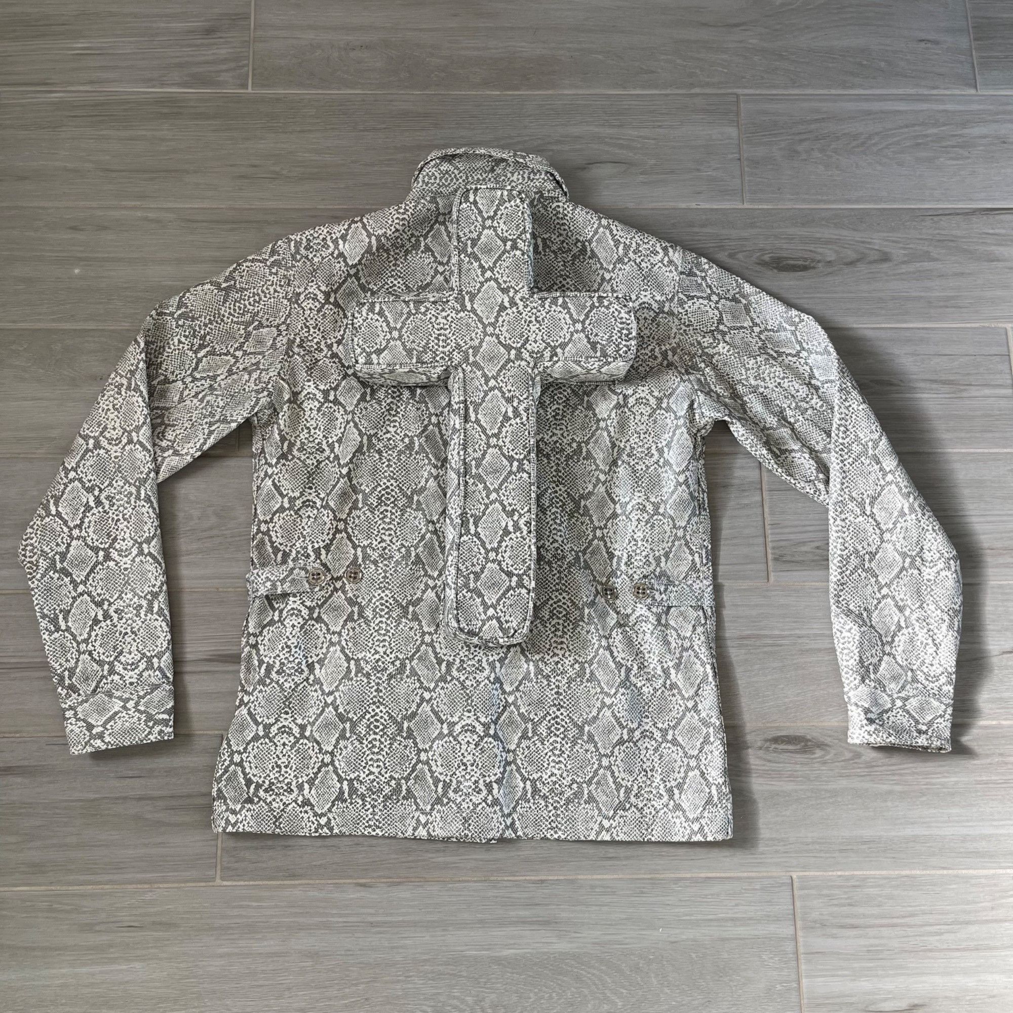 Seventh Heaven NEW SEVENTH HEAVEN SNAKE CROSS JACKET SZ MEDIUM Size US M / EU 48-50 / 2 - 11 Thumbnail