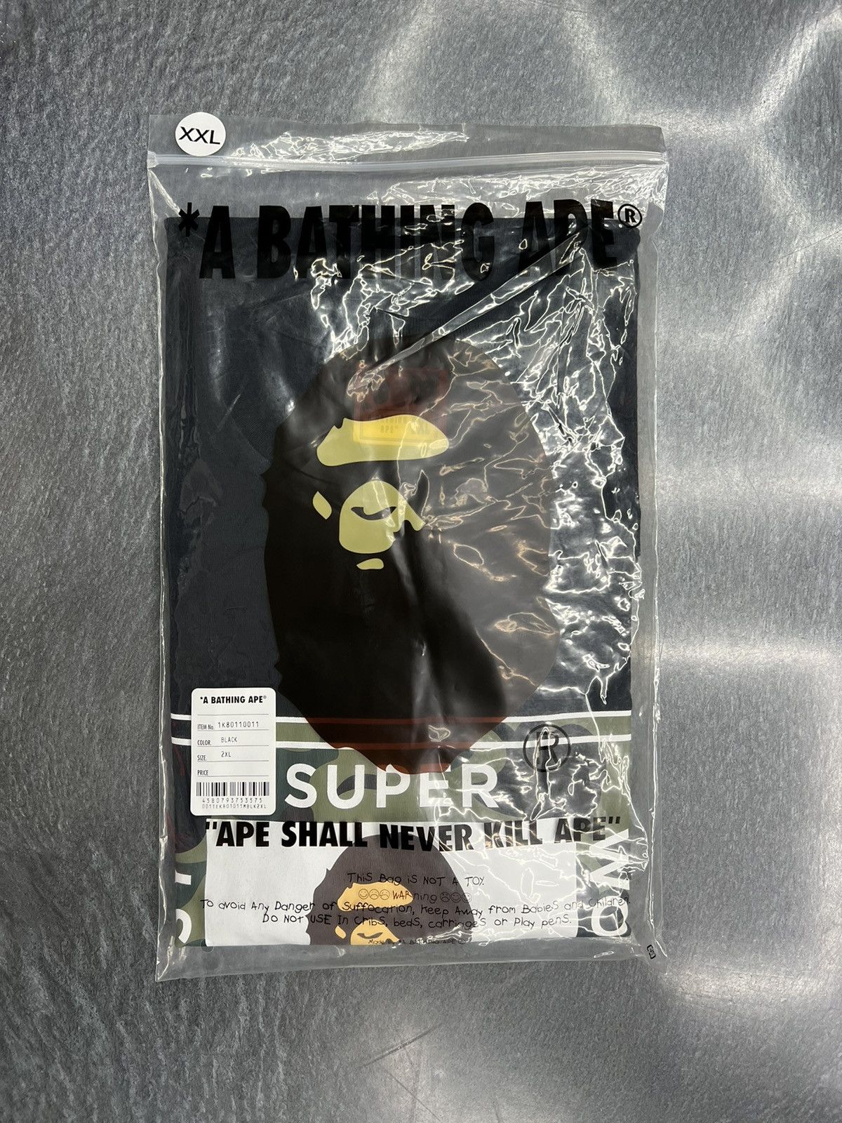 Bape Bape 1st Camo Super Busy Works T-Shirt Size US XXL / EU 58 / 5 - 6 Thumbnail