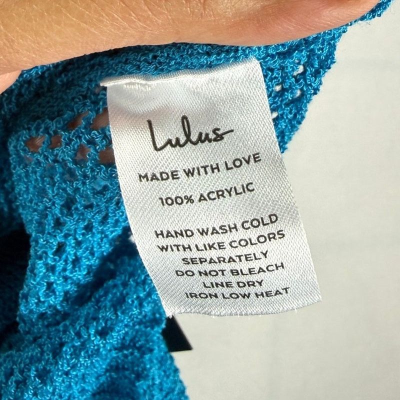 Lulus Lulus Double the Delight Blue Knit Two-Piece Mini Dress XS Size XS / US 0-2 / IT 36-38 - 11 Thumbnail