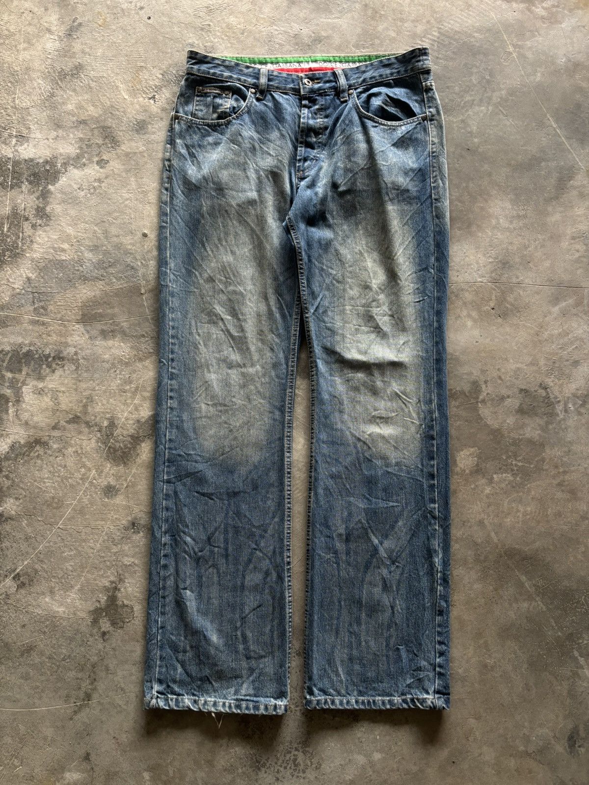 Dolce & Gabbana DOLCE & GABBANA vintage big logo archive italy jeans Size US 34 / EU 50 - 2 Thumbnail