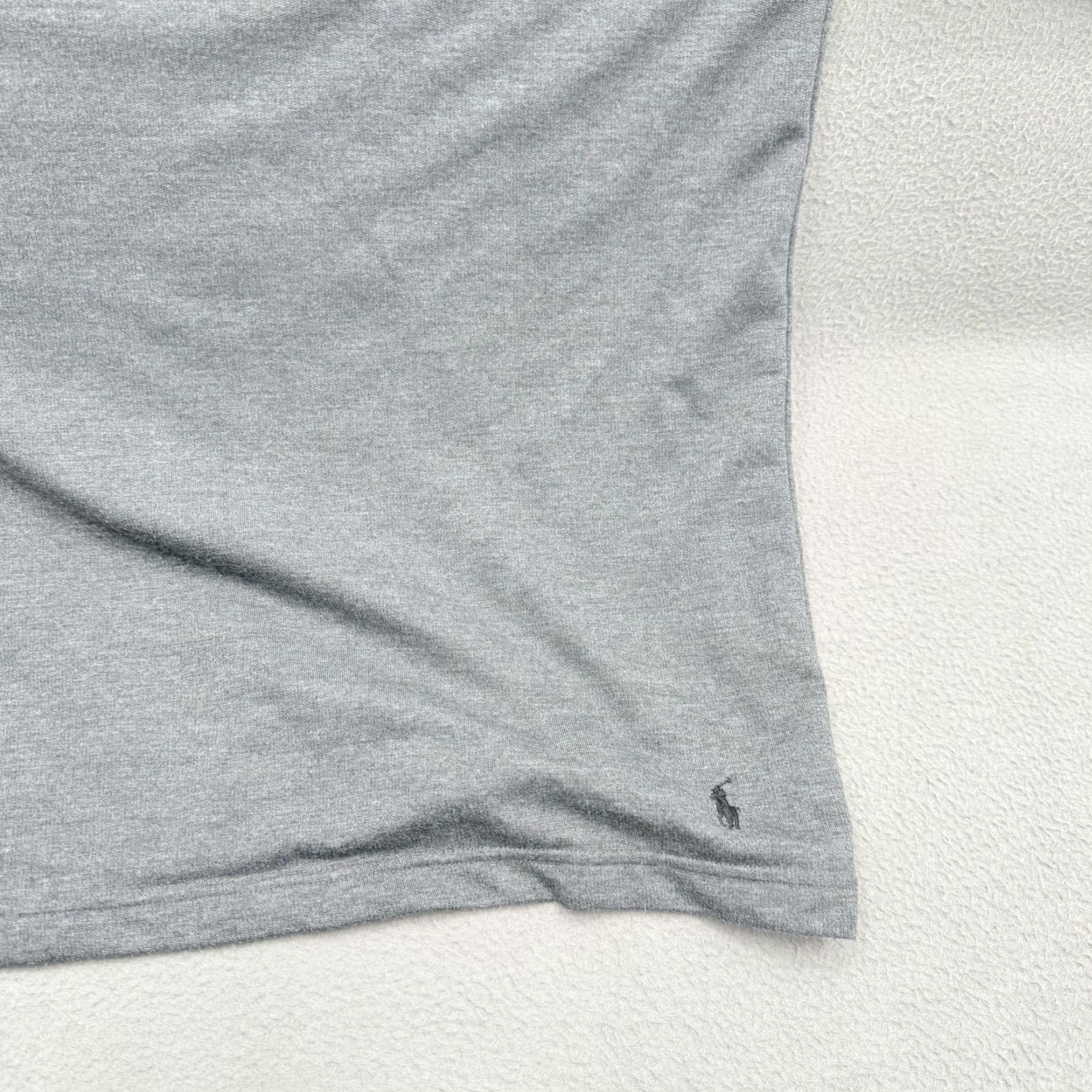 Polo Ralph Lauren Polo Ralph Lauren Pullover Mens L Gray 1/4 Zip Mock Neck Long Sleeve Polo Pony Logo Casual Shirt Size US L / EU 52-54 / 3 - 7 Thumbnail