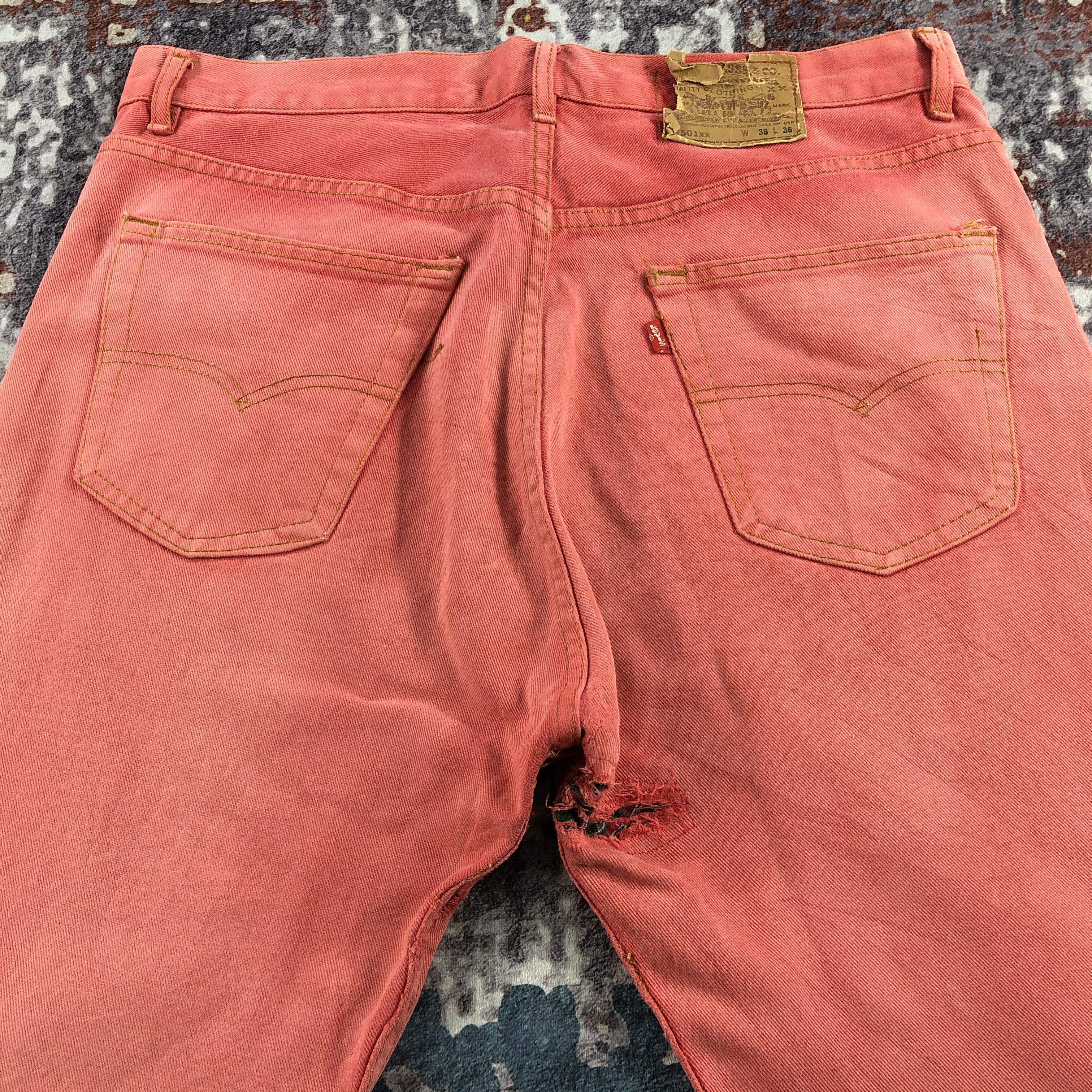 Levi's 90s Vintage Levis 501 Jeans-JM2686 Size US 36 / EU 52 - 5 Thumbnail