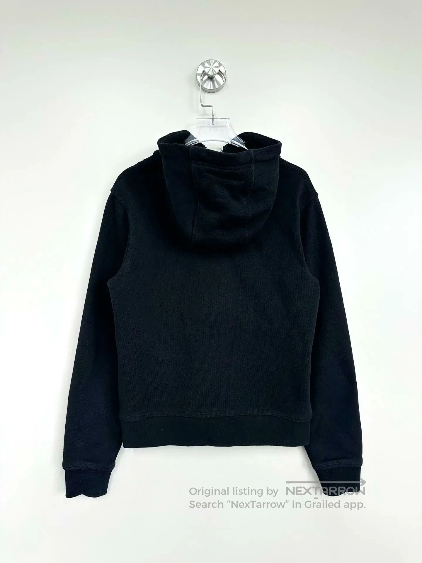 Burberry Burberry Black Warhorse Plaid Logo Hooded Zip-up Jacket| Size S / US 4 / IT 40 - 2 Thumbnail