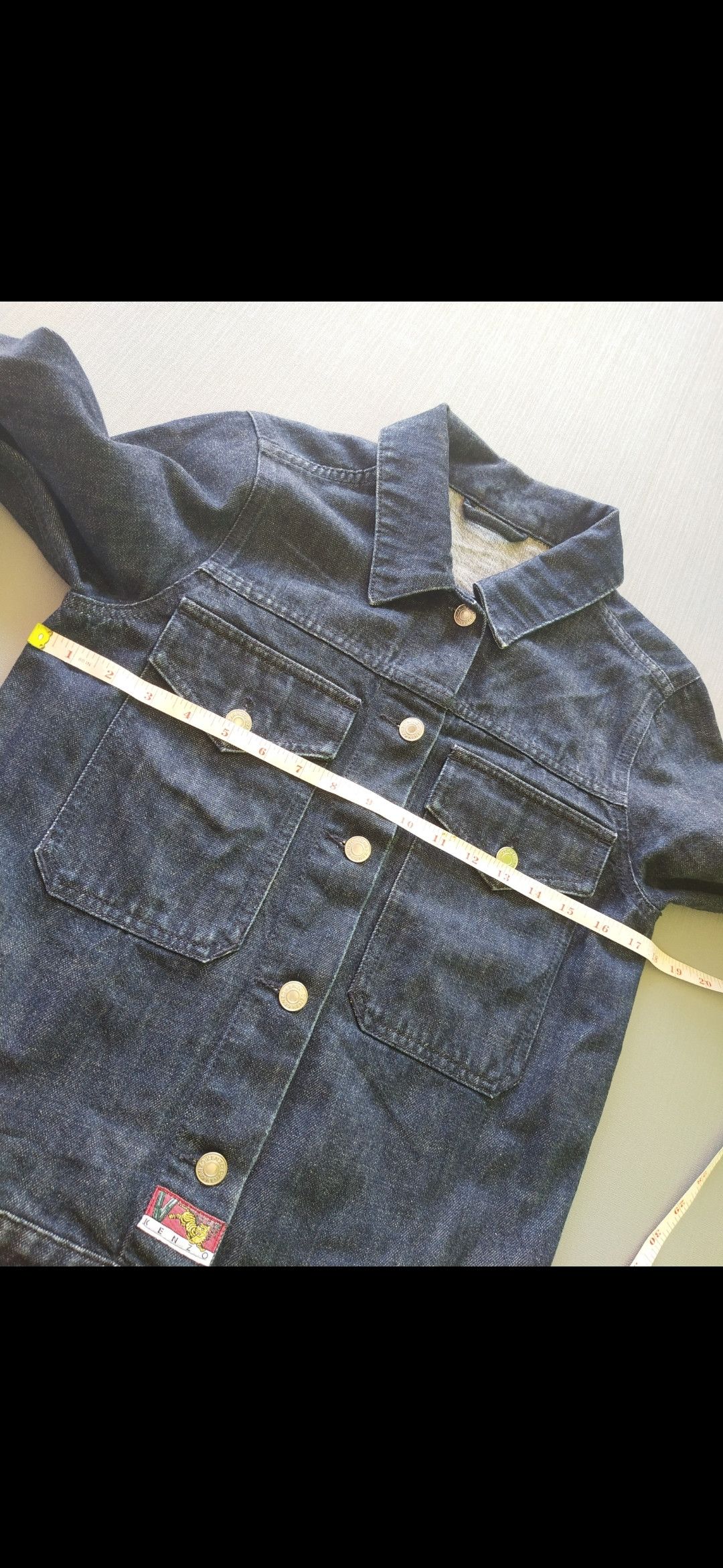 Kenzo KENZO - DENIM DRAGON EMBROID LOGO Size XS / US 0-2 / IT 36-38 - 3 Thumbnail