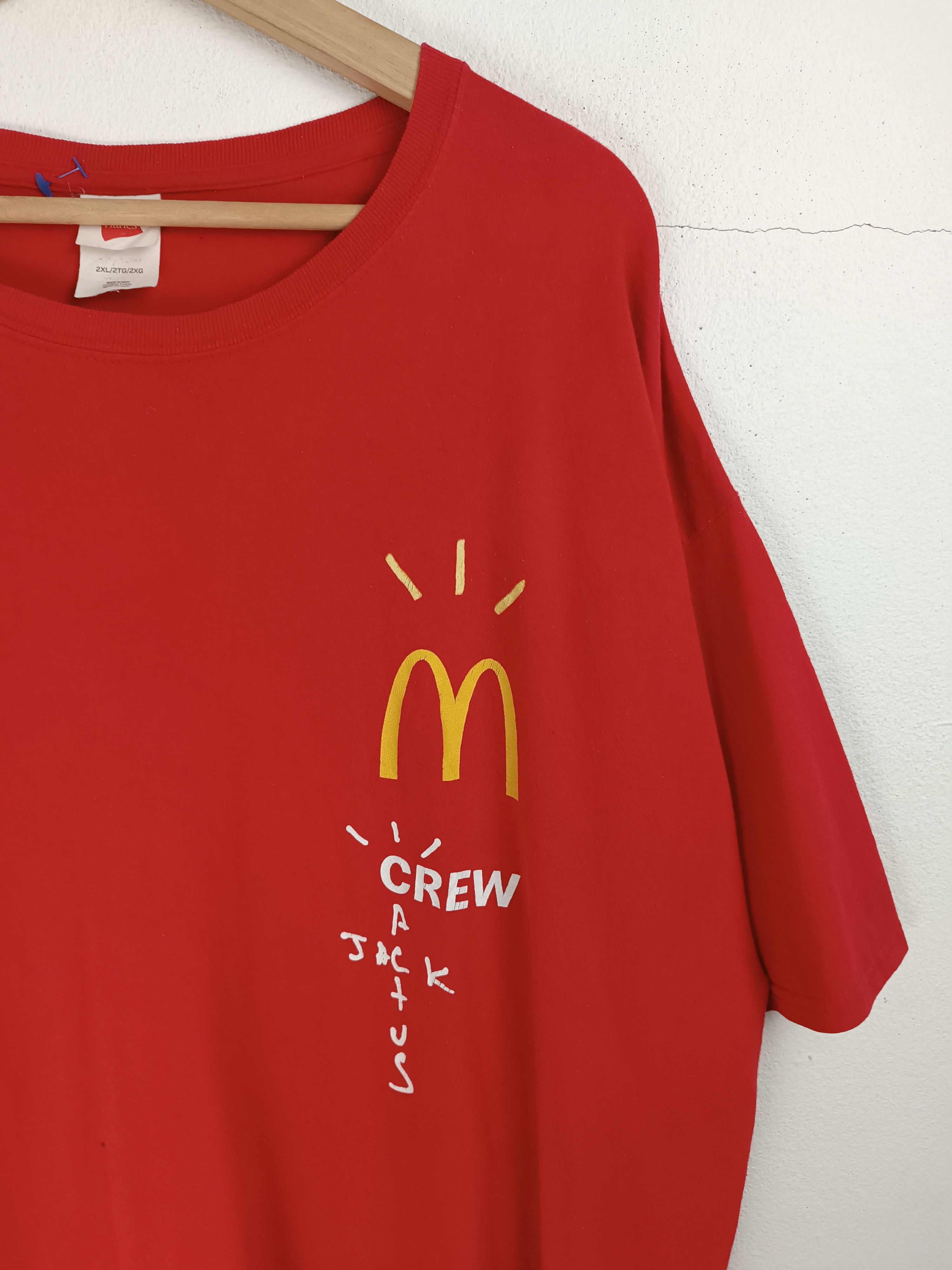 Other TRAVIS SCOTT CACTUS JACK CREW MCDONALD'S RAP TEE Size US XXL / EU 58 / 5 - 6 Thumbnail
