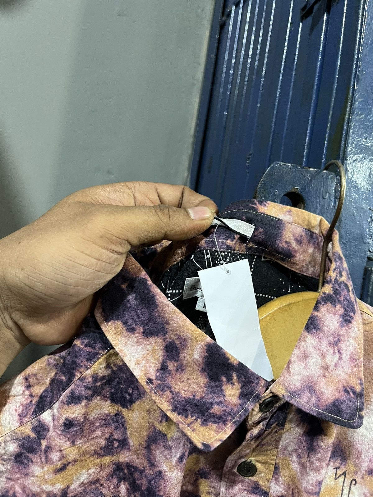 Paul Smith Rare Paul smith tie dye button shirt /hermes/dior/versace Size US M / EU 48-50 / 2 - 10 Thumbnail