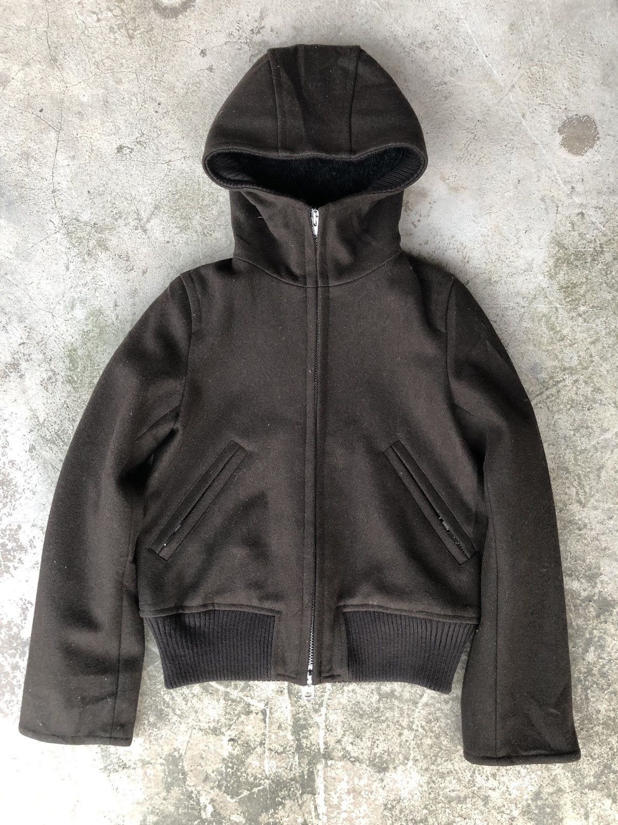 Issey Miyake Vintage Sunao Kuwahara Wool Hodie Jacket #No 2 Size US M / EU 48-50 / 2 - 2 Thumbnail
