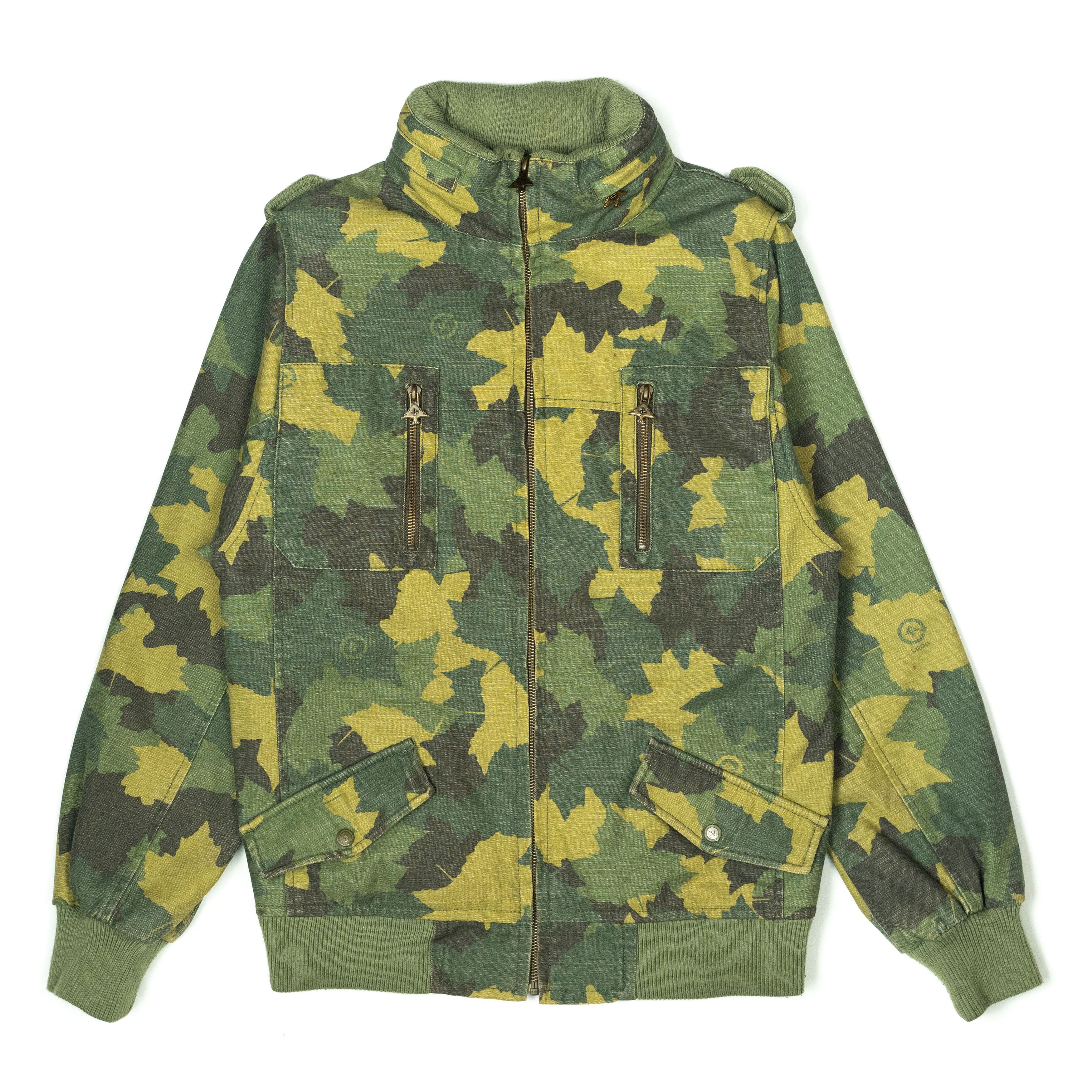 LRG Maple Leaf Pattern Military Jacket