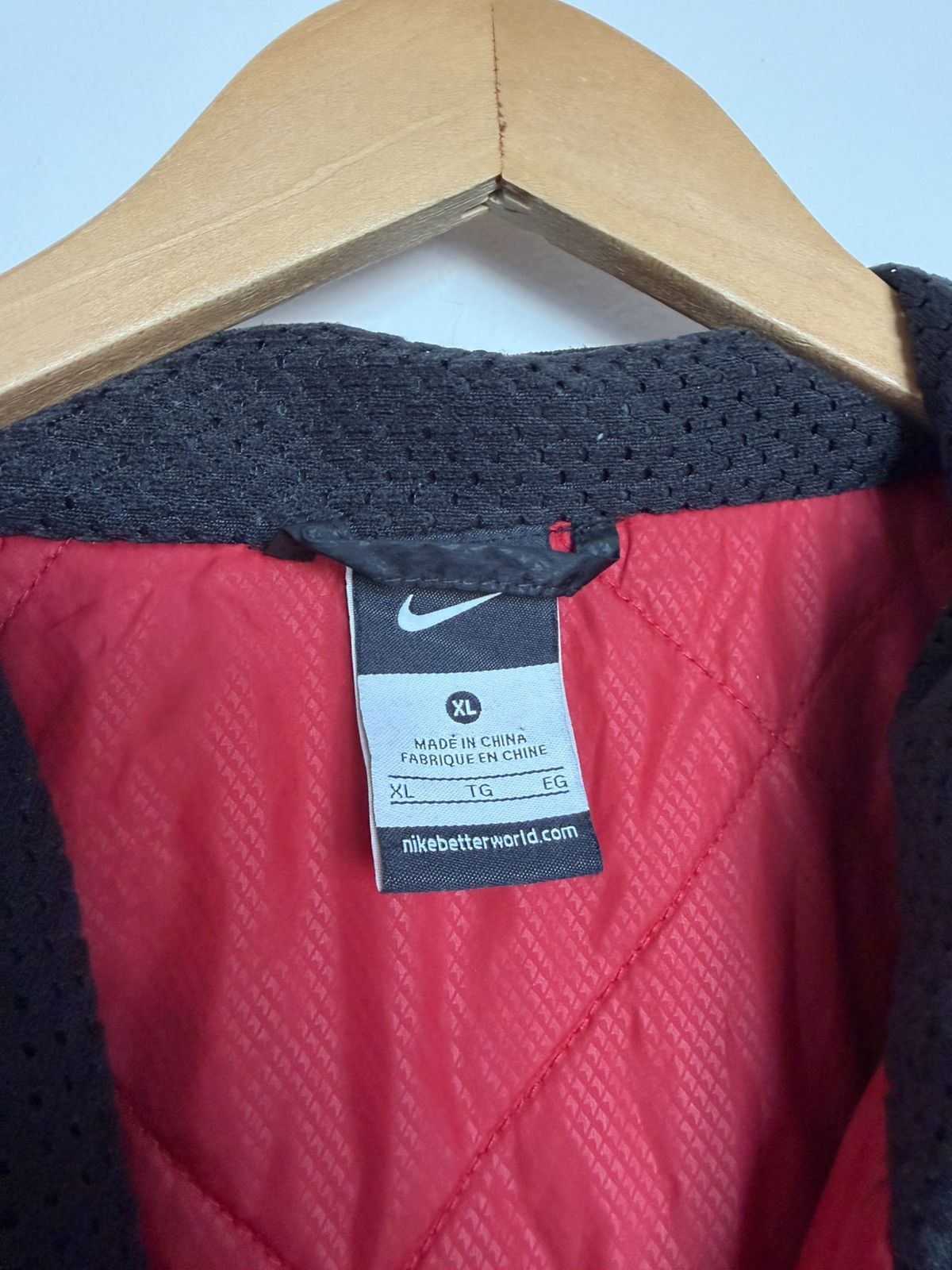 Nike Nike Hooded Full Zip Jacket Men’s XL Red Black Athletic Size US XL / EU 56 / 4 - 4 Thumbnail