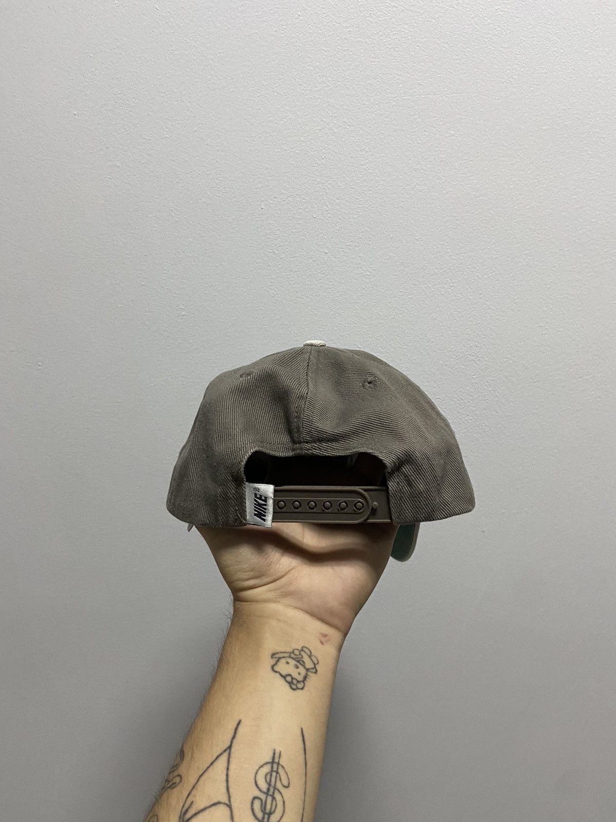 Nike × Vintage Nike Cap Vintage Big Embroidered Swoosh Logo Skate Size ONE SIZE - 3 Thumbnail