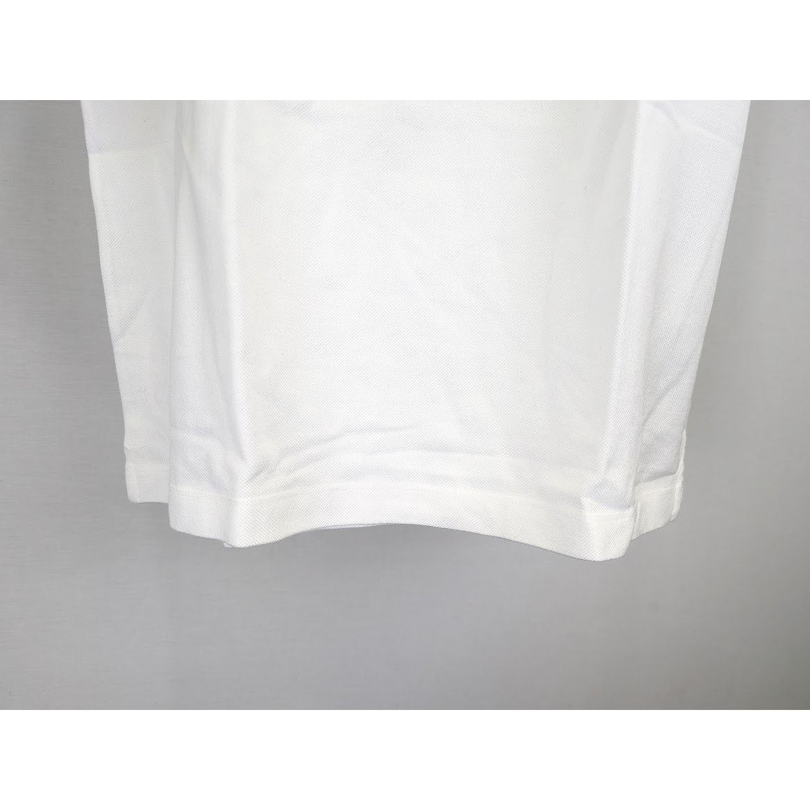 Bottega Veneta o1rshd1 New Piquet Jersey Polo T-Shirt in Optic White Size US L / EU 52-54 / 3 - 6 Thumbnail
