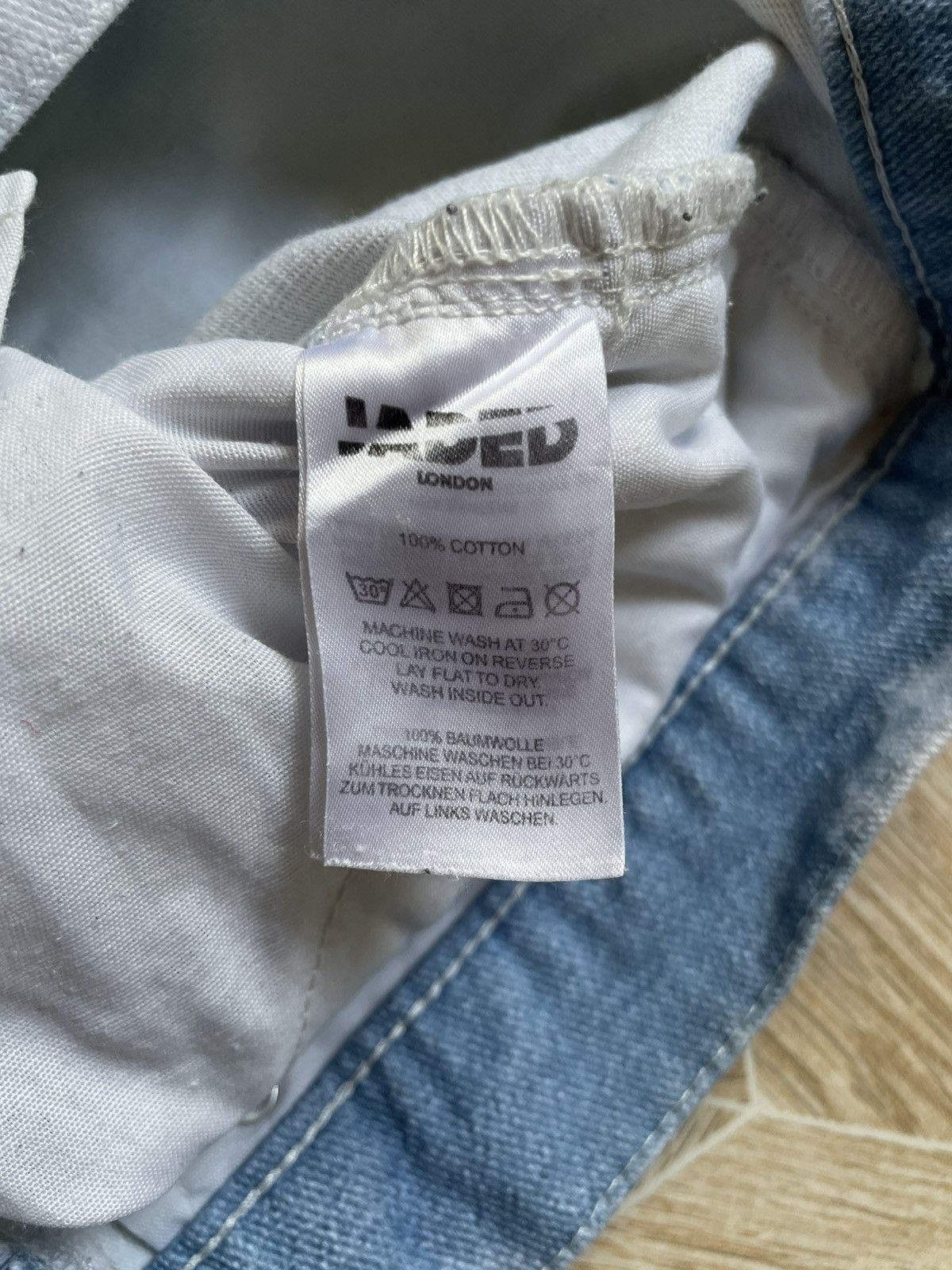 Jaded London Y2K Streetwear Jaded London Cloud Denim Jeans Skate Fit Size US 32 / EU 48 - 11 Thumbnail