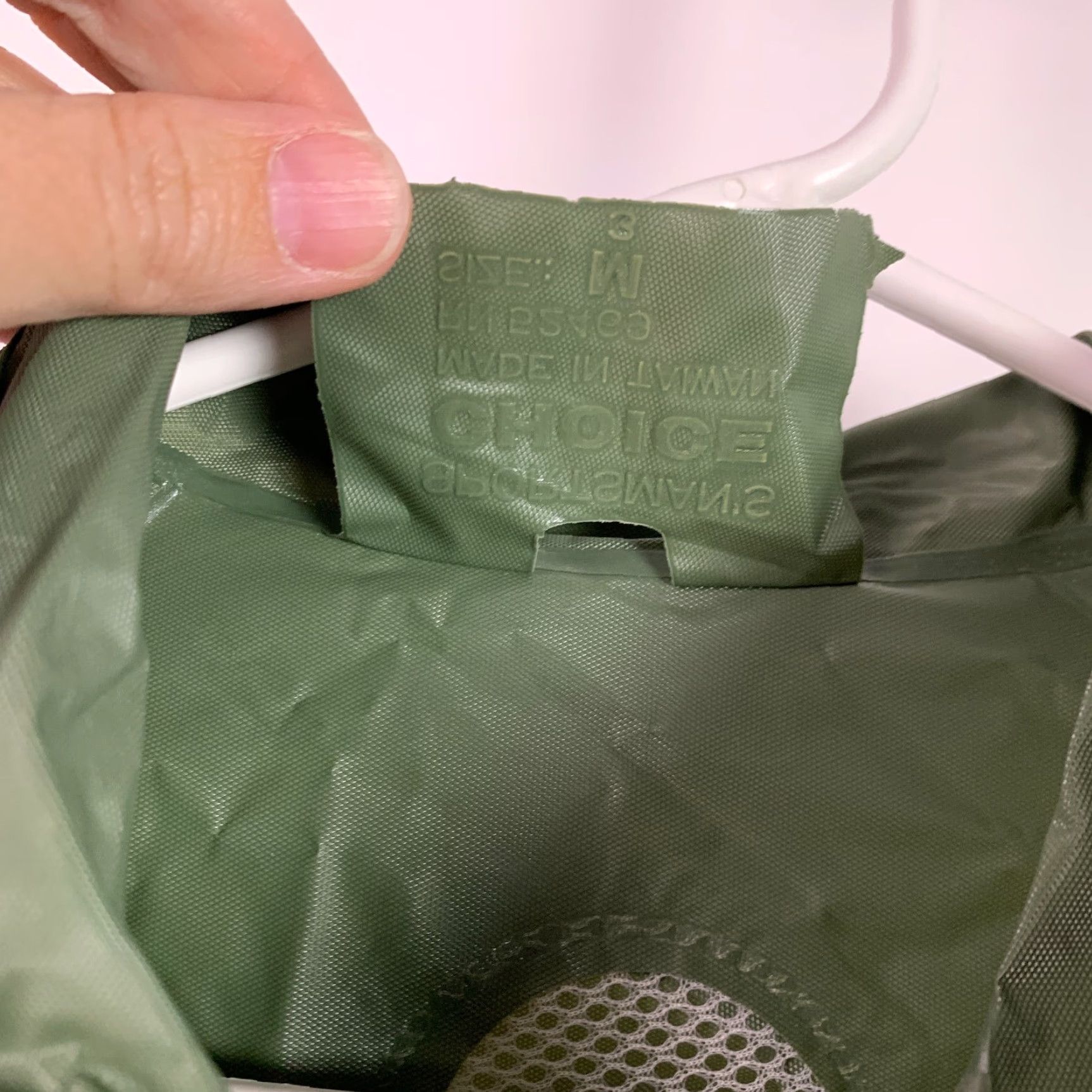 Rains VINTAGE Sportsmans Choice Jacket Mens M PVC Green Full Zip Windbreaker Raincoat Size US M / EU 48-50 / 2 - 5 Thumbnail