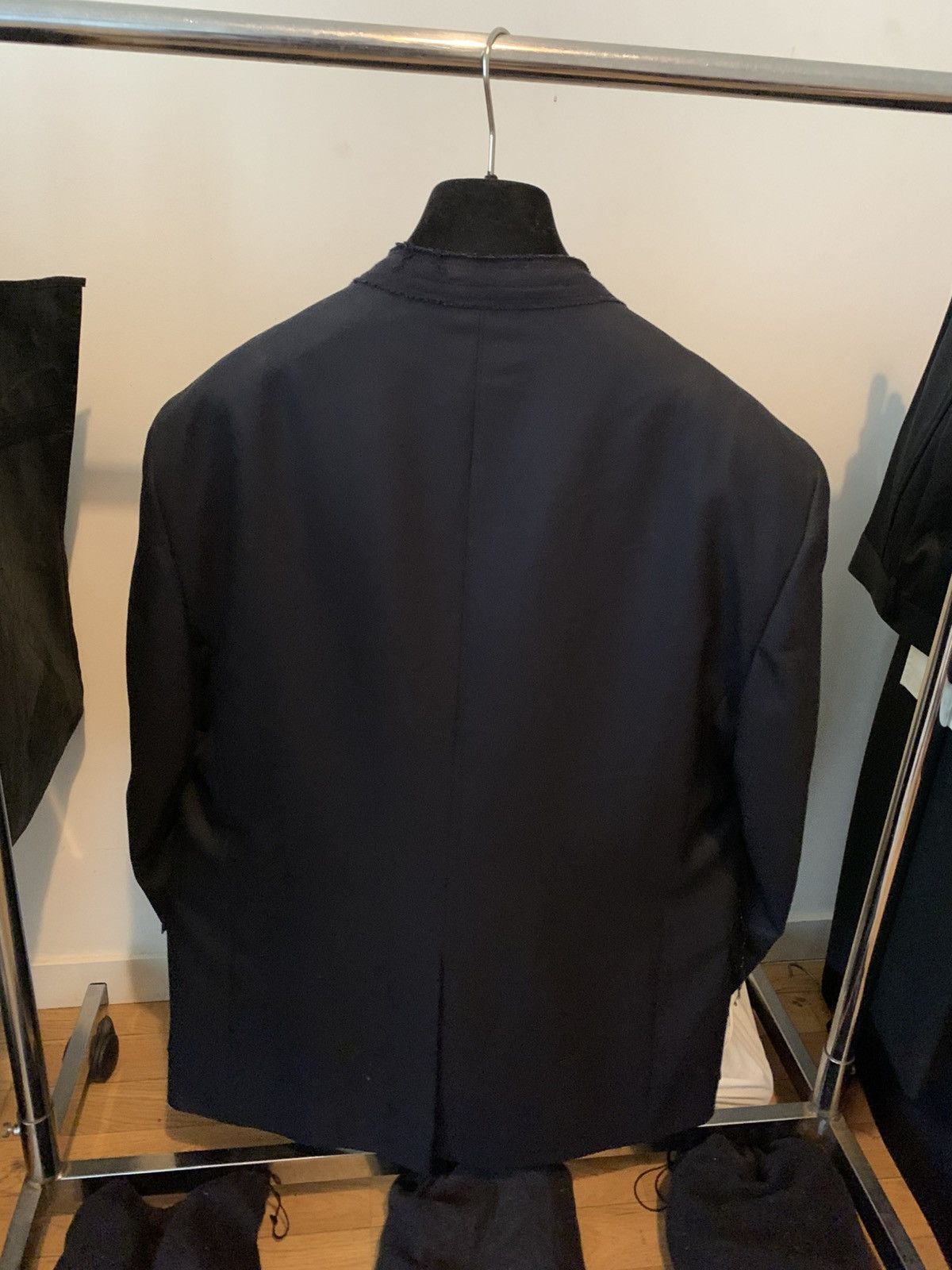 Junya Watanabe Junya Watanabe bleu jacket wool & tweed Size 40L - 2 Thumbnail