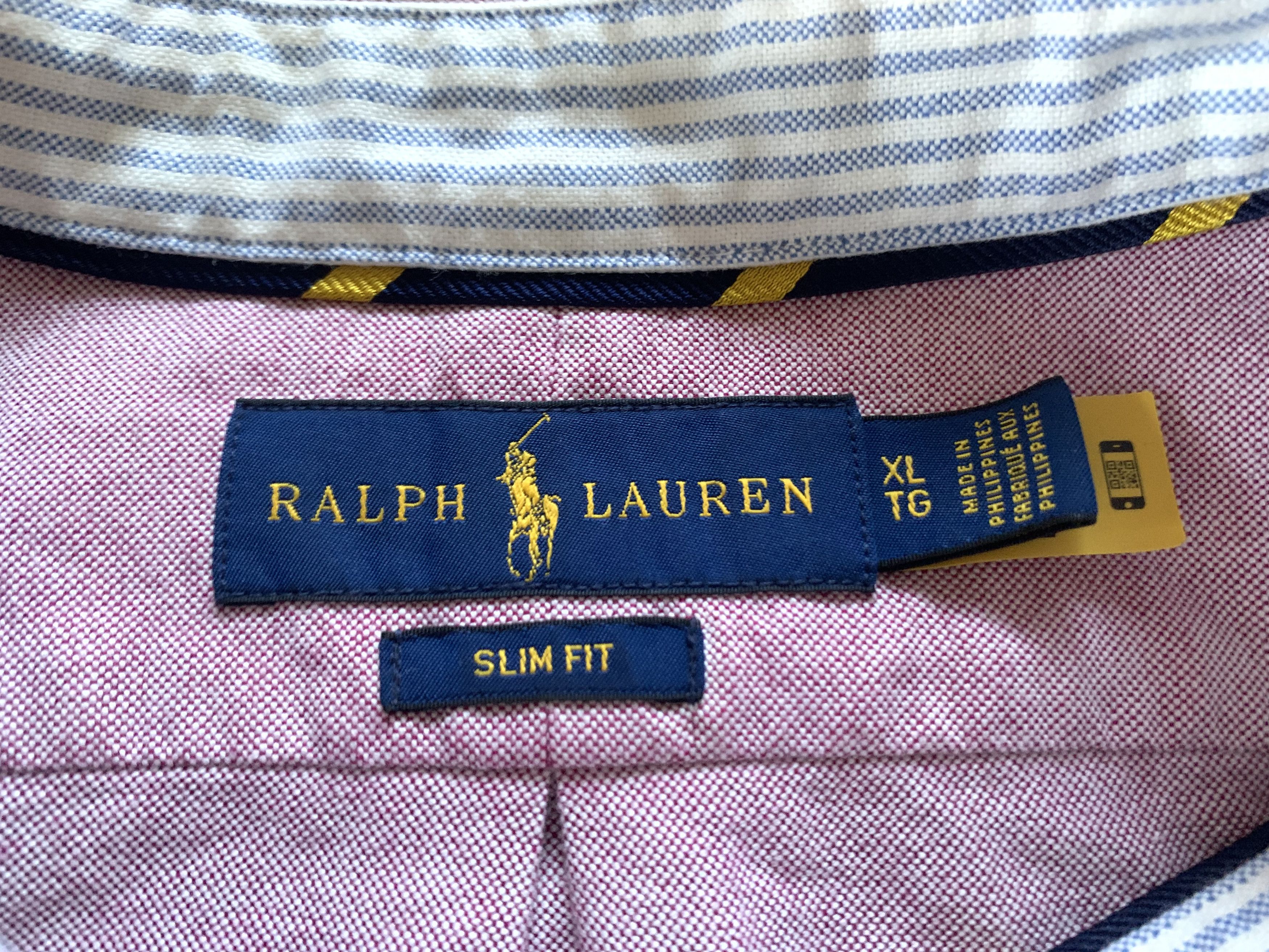Polo Ralph Lauren Polo Ralph Lauren Long Sleeve Slim Fit Button Down Shirt Size US XL / EU 56 / 4 - 5 Thumbnail