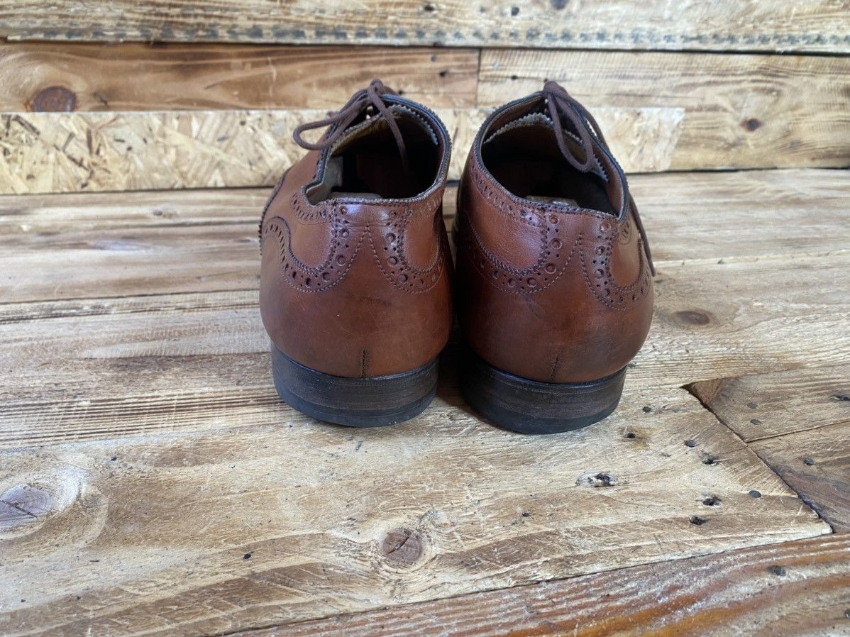 Edward Green Edward green captoe brown oxford leather shoes sz 11E Size US 11 / EU 44 - 7 Thumbnail