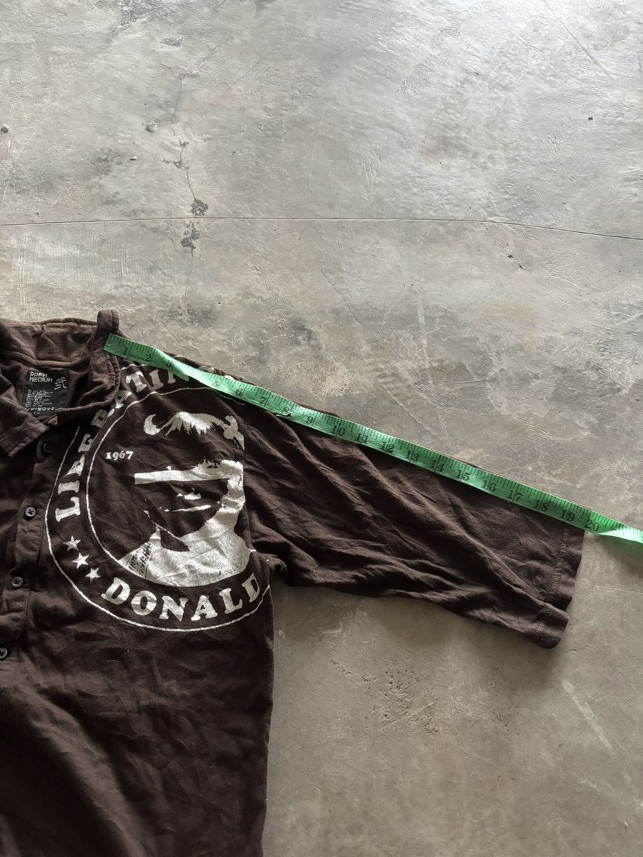 PPFM PPFM Y2K liberatingo donald faded 3 quarter sleeve shirt Size US M / EU 48-50 / 2 - 15 Thumbnail