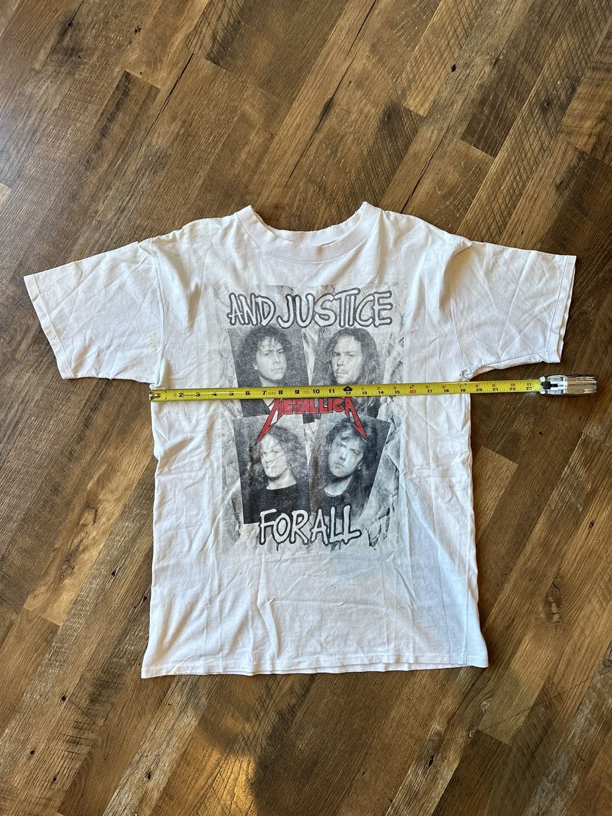 Band Tees × Vintage 1988 Rare Metallica And Justice For All Size US L / EU 52-54 / 3 - 14 Thumbnail