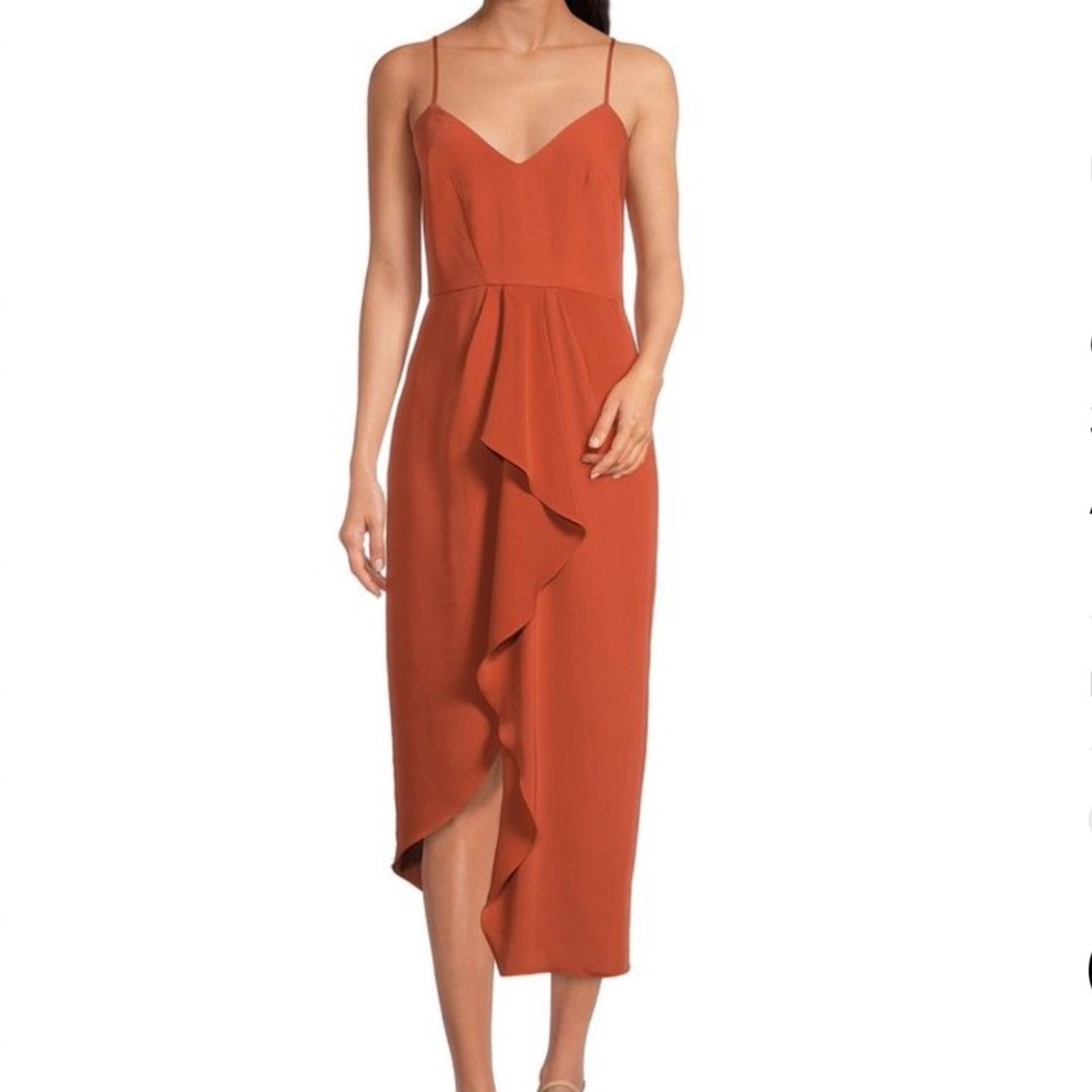 Gianni Valentino Gianni Bini Monique Spaghetti Strap Sleeveless Ruffle - 8 Size M / US 6-8 / IT 42-44 - 1 Thumbnail