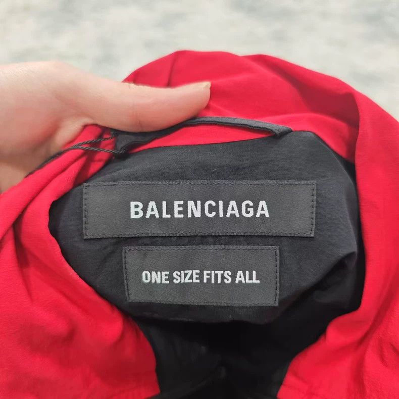 Balenciaga Balenciaga Black, red and white color-matching school unifo Size US S / EU 44-46 / 1 - 2 Thumbnail