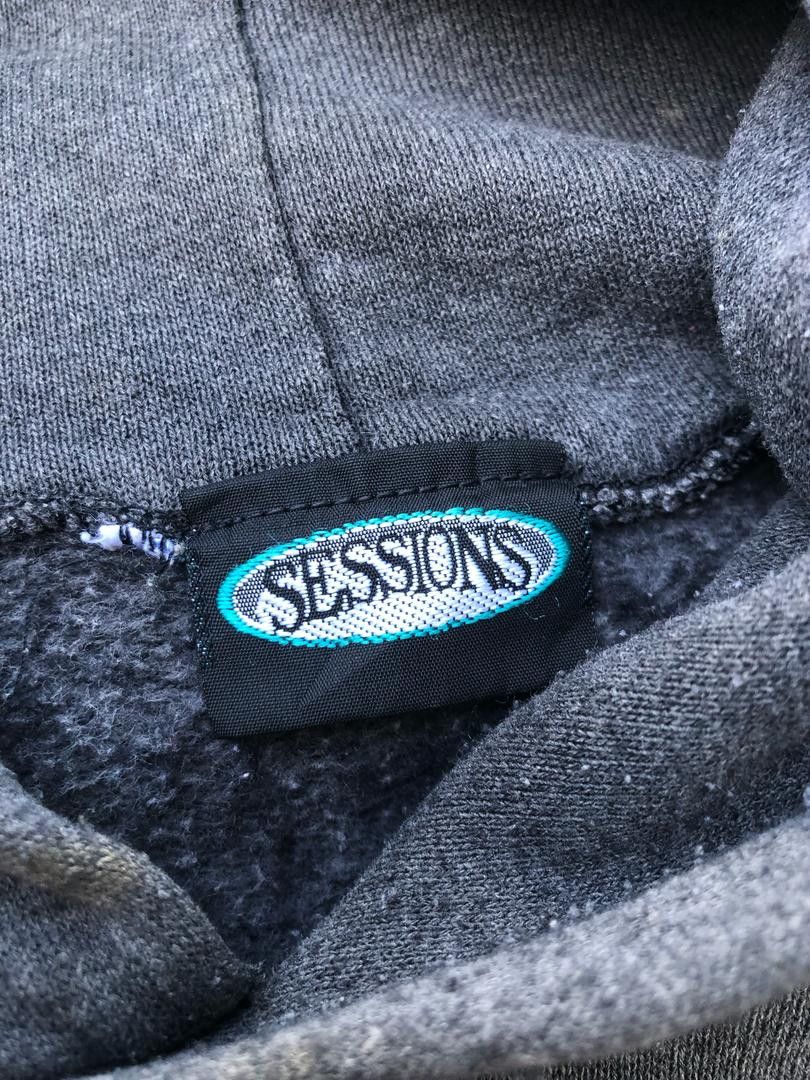 Sessions × Vintage Vintage 90s Sessions Snowboarding Hoodie Size US M / EU 48-50 / 2 - 3 Thumbnail
