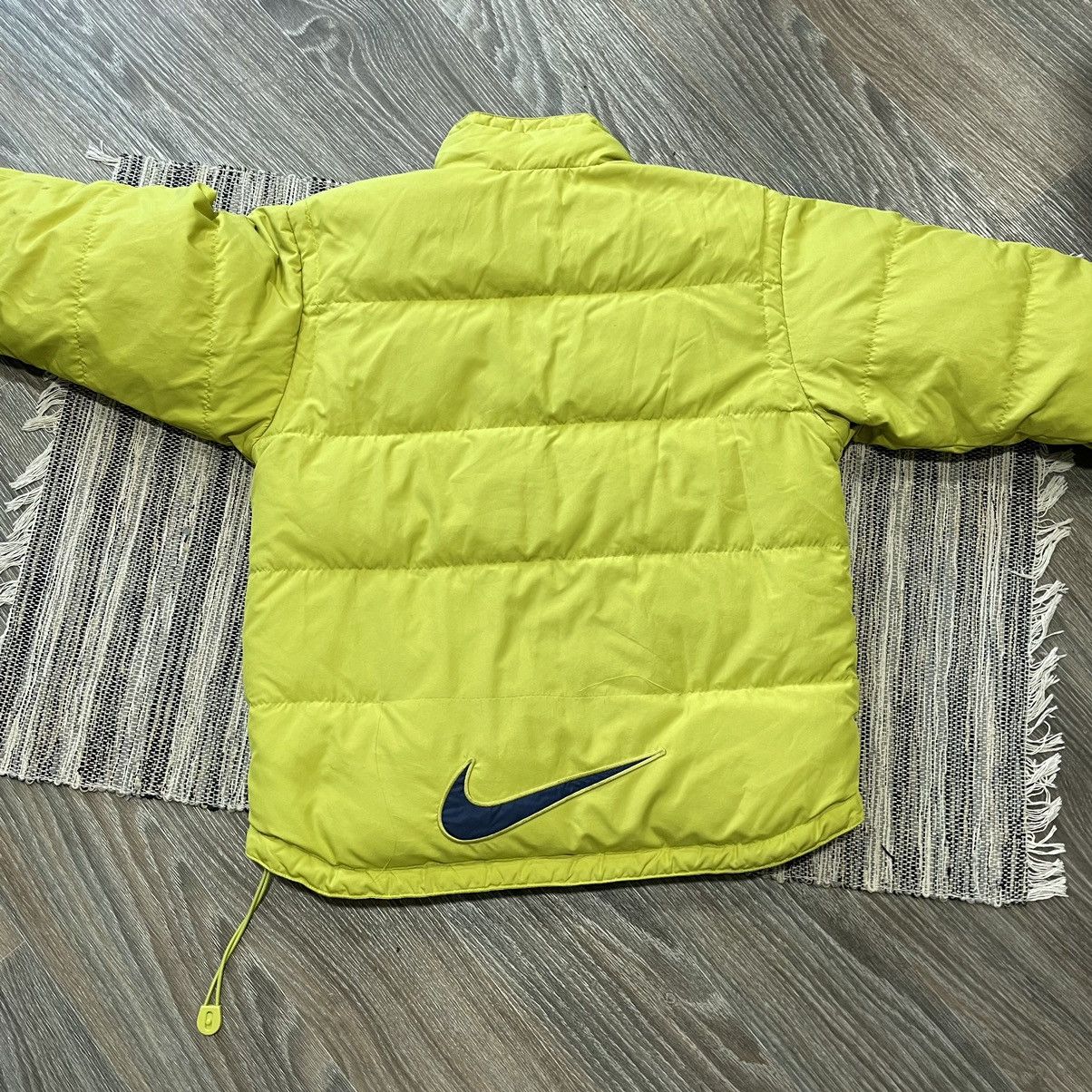 Nike × Vintage Nike 90s down jacket puffer Bomber big swoosh center tn acg Size US S / EU 44-46 / 1 - 3 Thumbnail
