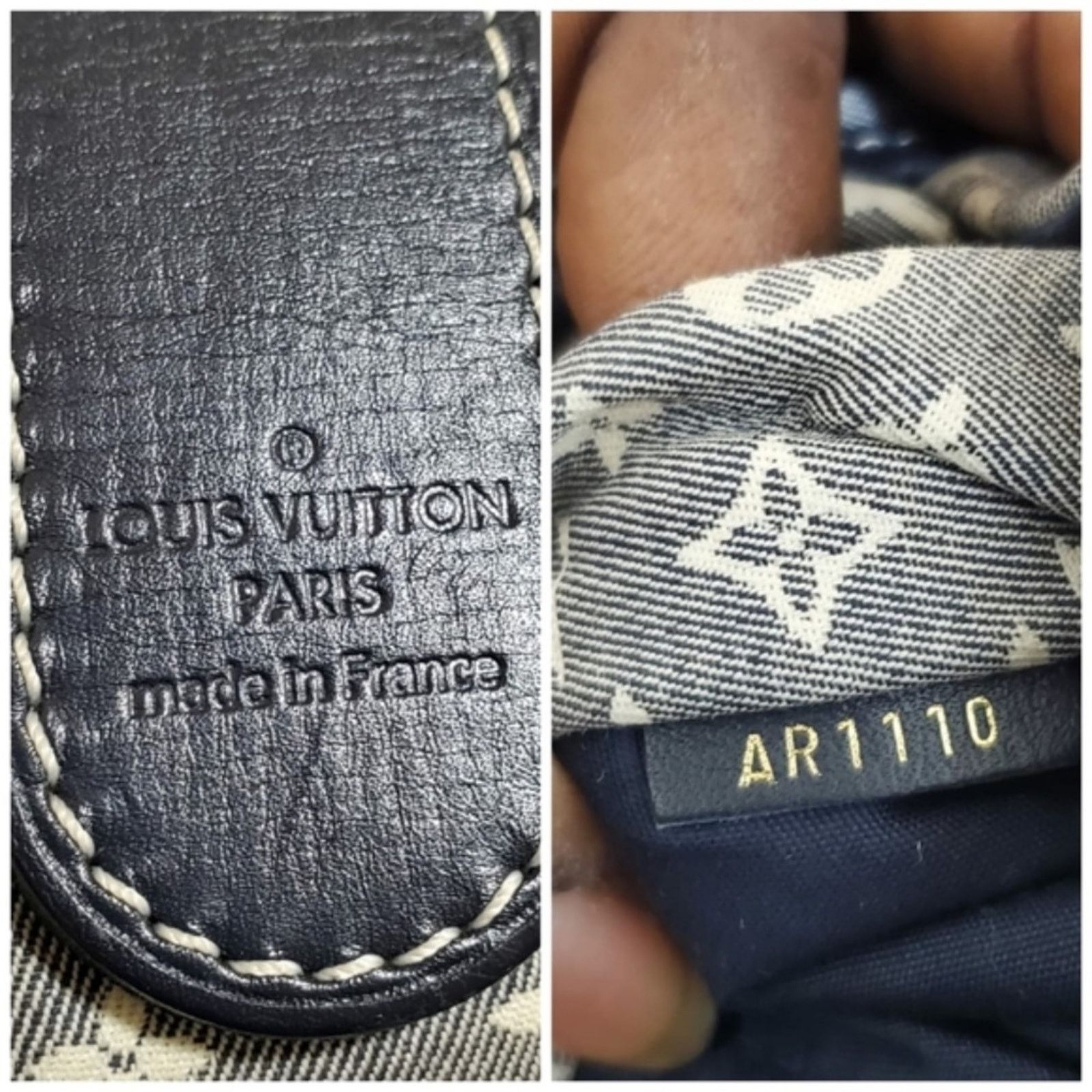 Louis Vuitton Auth LOUIS VUITTON Encre Monogram Idylle Canvas Romance Bag Size ONE SIZE - 2 Thumbnail