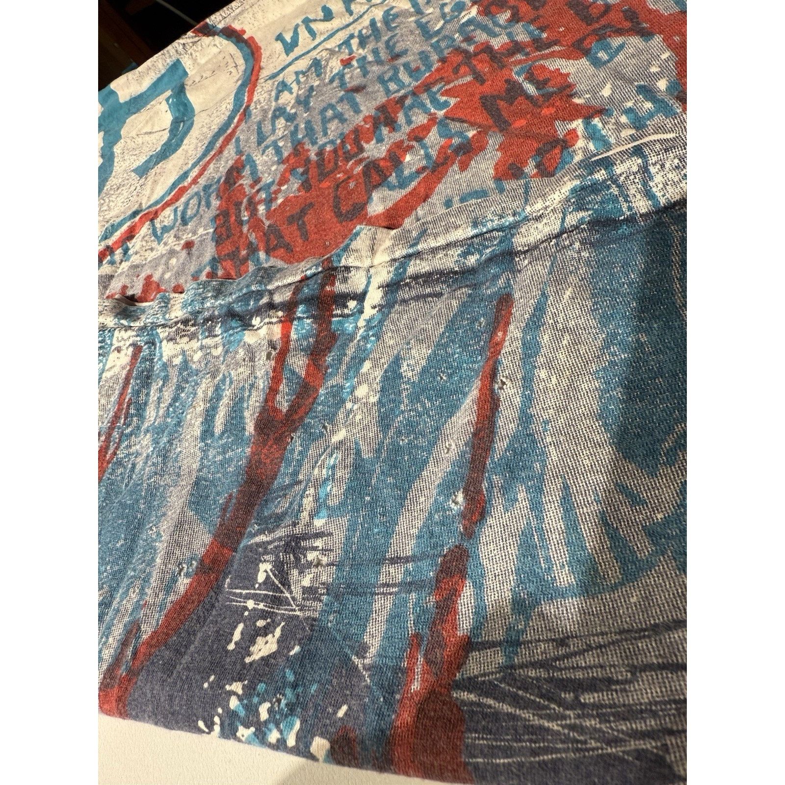Band Tees × Hanes × Vintage Vintage Kiss Alive Worldwide All Over Print Shirt 80s Size US M / EU 48-50 / 2 - 7 Thumbnail