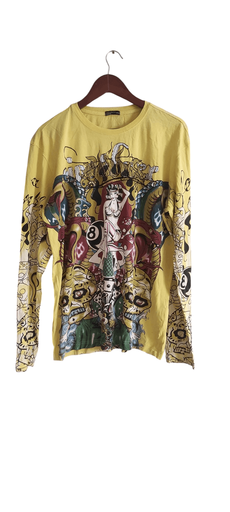 Other Cipo Baxx Skull Snake Print Y2K Longsleeve Long Sleeve Shirt Size US XL / EU 56 / 4 - 1 Thumbnail