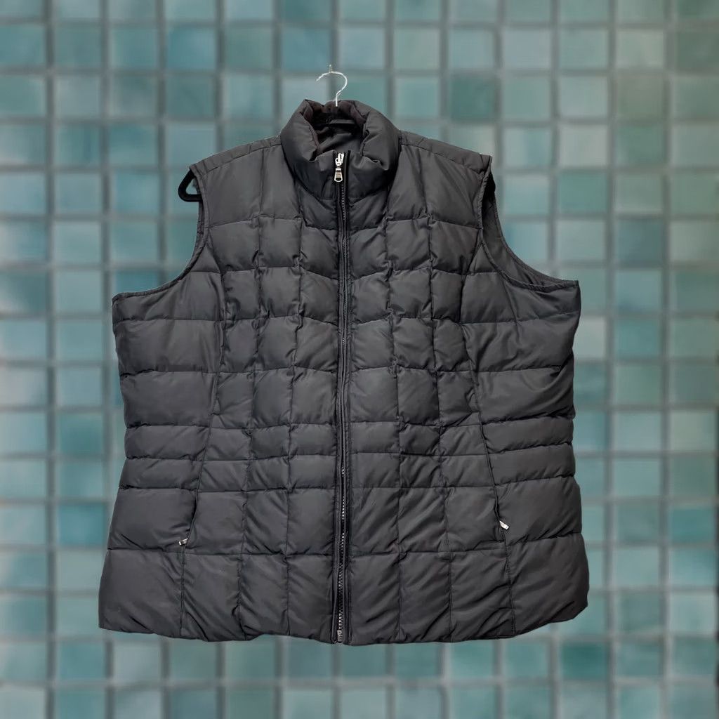 Eddie Bauer Eddie Bauer Vest Mens XXL Black Down Puffer Insulated Quilted Full Zip Coat Size US XXL / EU 58 / 5 - 1 Thumbnail