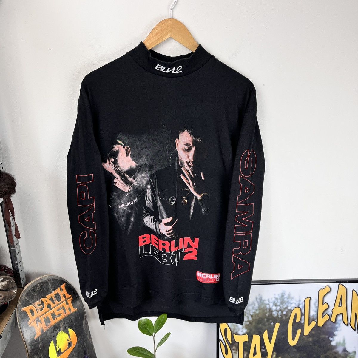 Band Tees Berlin Lebt 2 Merch Tour Tee Music Metal Hype Rock Y2k Swag Size US M / EU 48-50 / 2 - 1 Thumbnail