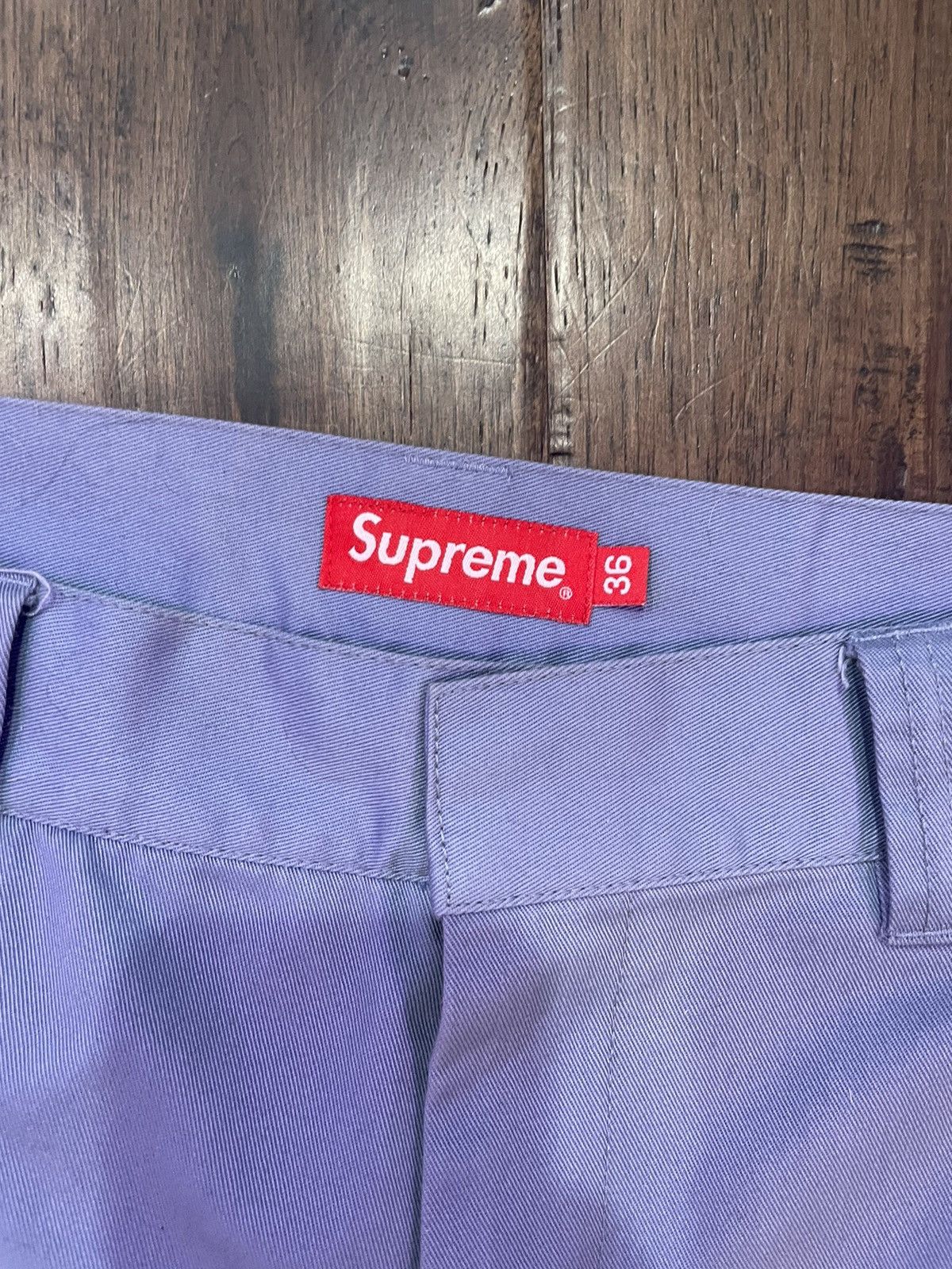 Supreme Supreme Work Pants sue 36 gently used Size US 36 / EU 52 - 2 Thumbnail