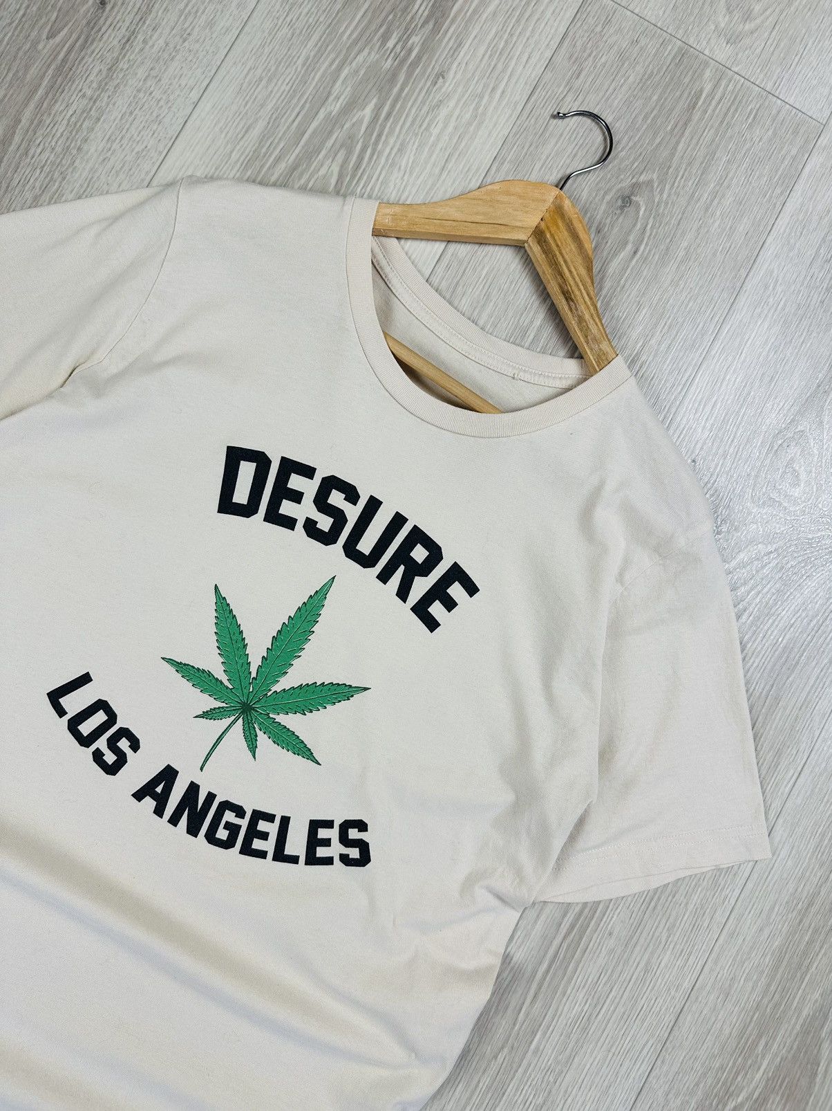 Bob Marley × Vintage Canabbis Desure Los Angeles T-Shirt Size US L / EU 52-54 / 3 - 2 Thumbnail