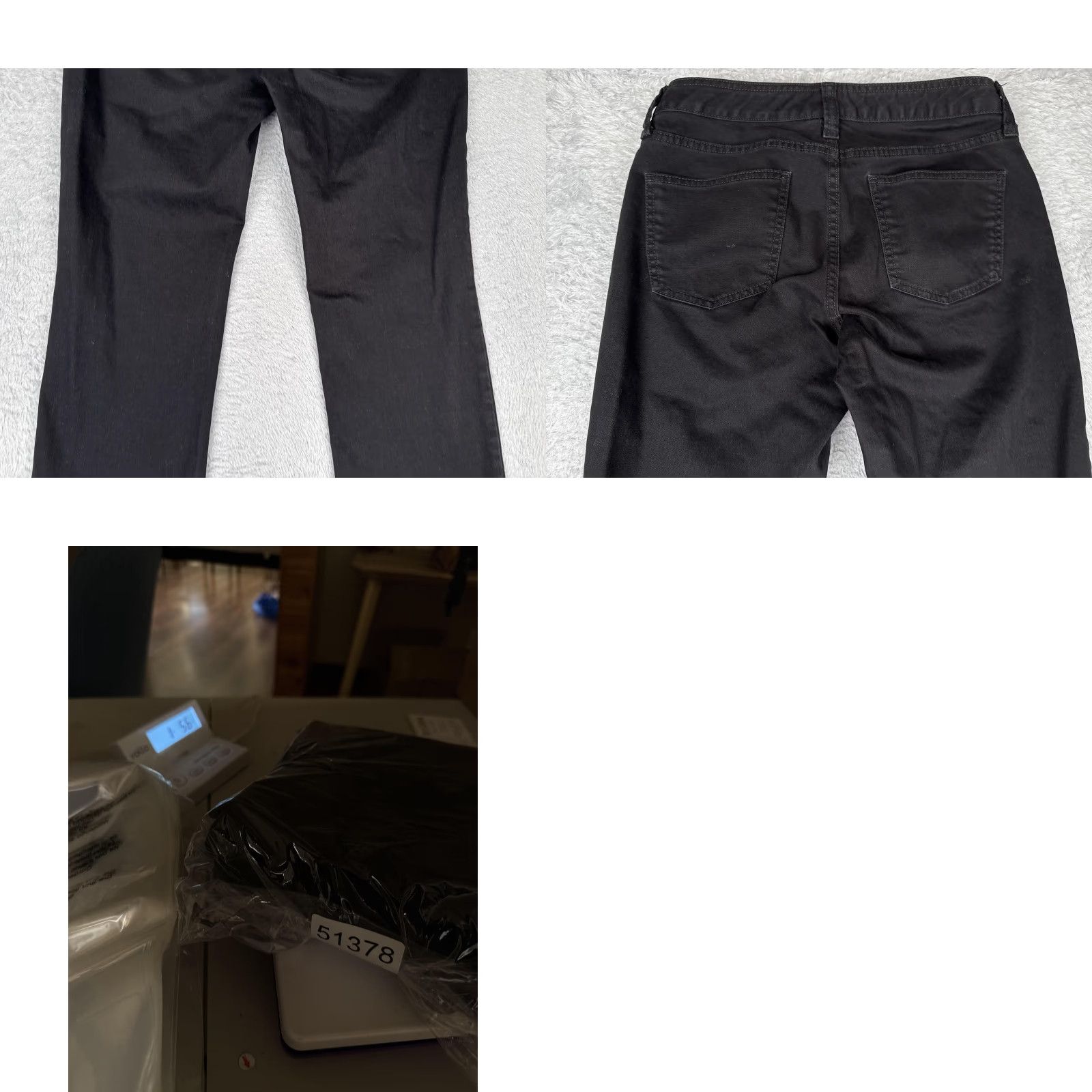 Gap VINTAGE Gap Jeans Womens 5-Pocket Boot Cut Denim Black 29x30 Regular Mid 1969 Gap Size 29" - 10 Thumbnail