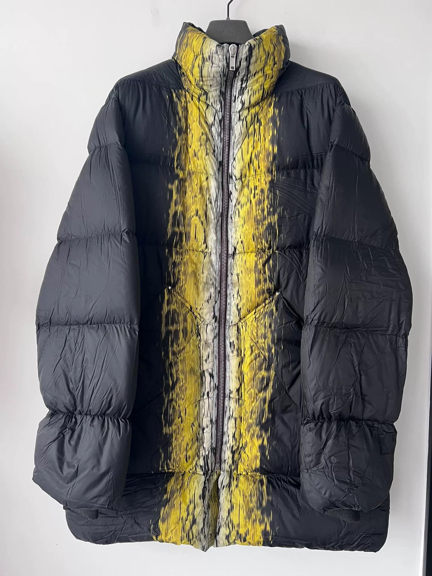 Rick Owens rick owens color-blocked puffer jacket Size US L / EU 52-54 / 3 - 1 Thumbnail