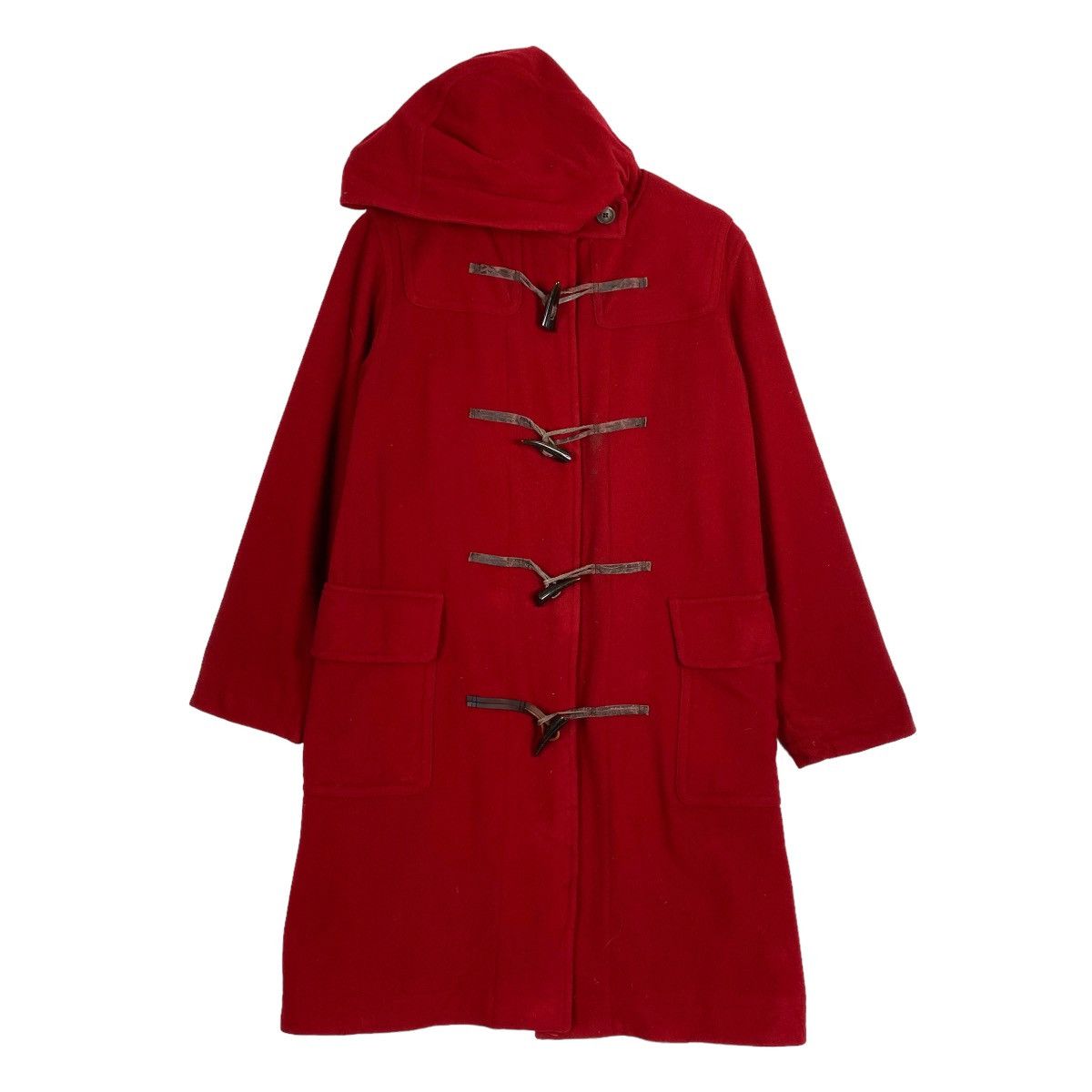 Japanese Brand Vert Dense Fondamental Duffle Coat Hoodies Jacket Size US M / EU 48-50 / 2 - 1 Thumbnail