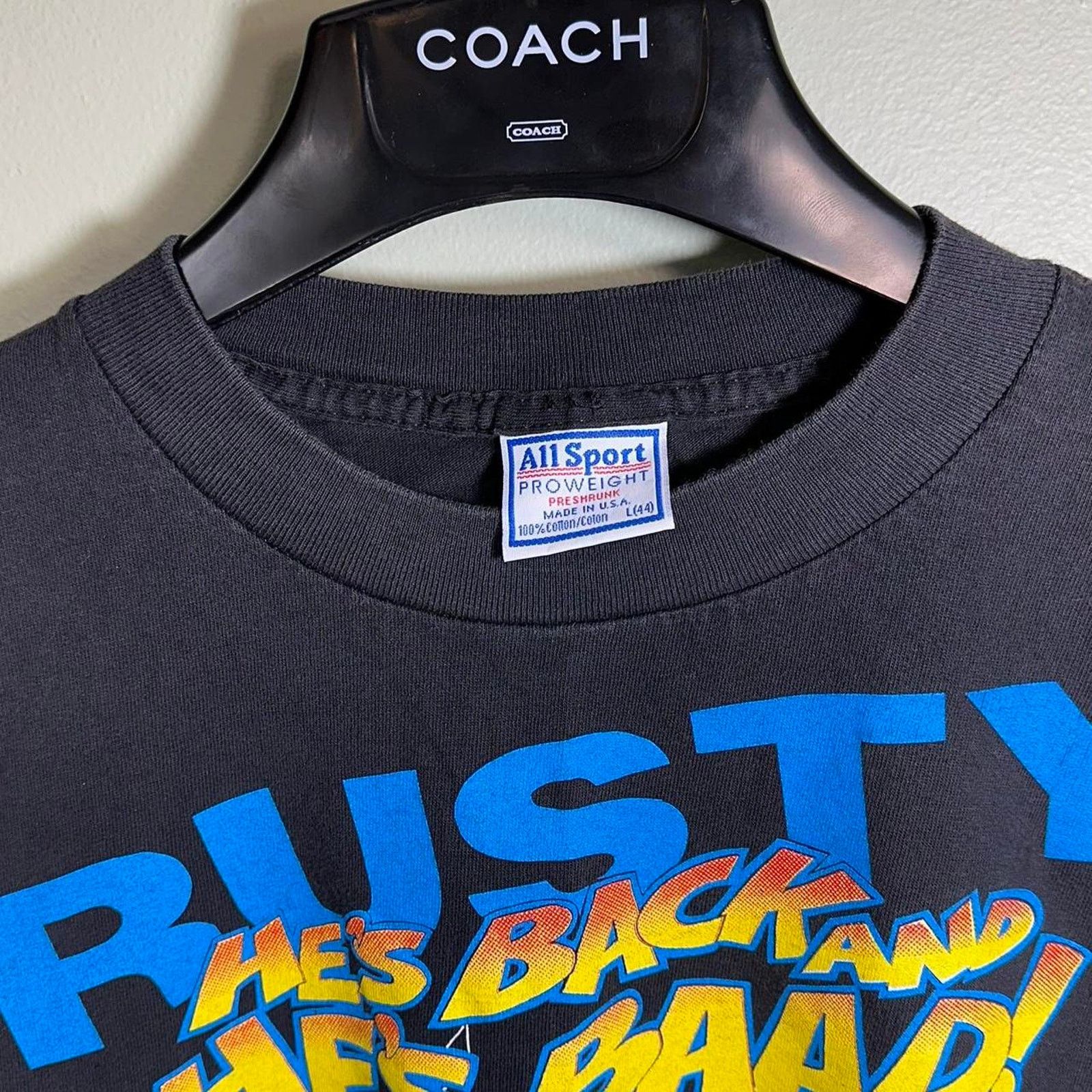 NASCAR Vintage 1993 rusty wallace miller nascar racing shirt Size US L / EU 52-54 / 3 - 4 Thumbnail