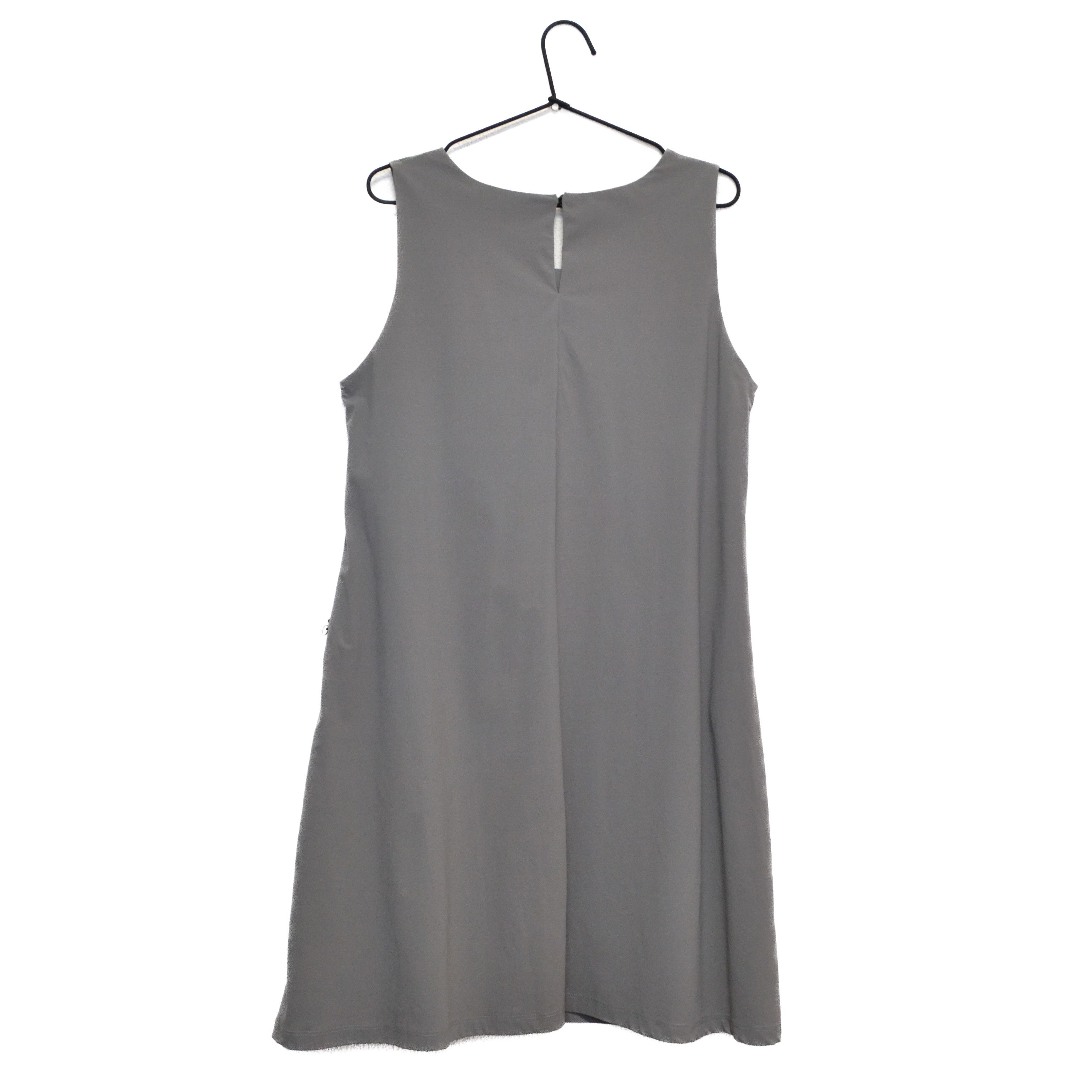 Sarah Pacini Sarah Pacini Y2K Gray One Pocket Sleeveless Dress Size L / US 10 / IT 46 - 6 Thumbnail