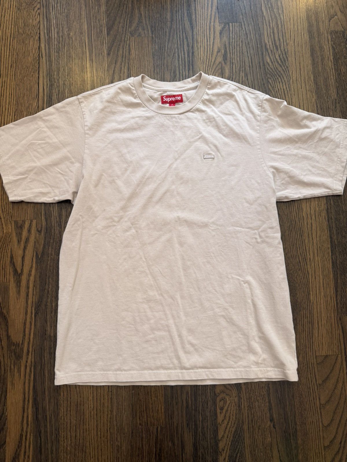 Supreme Supreme Box Logo Tee FW23 Stone Size US M / EU 48-50 / 2 - 1 Thumbnail