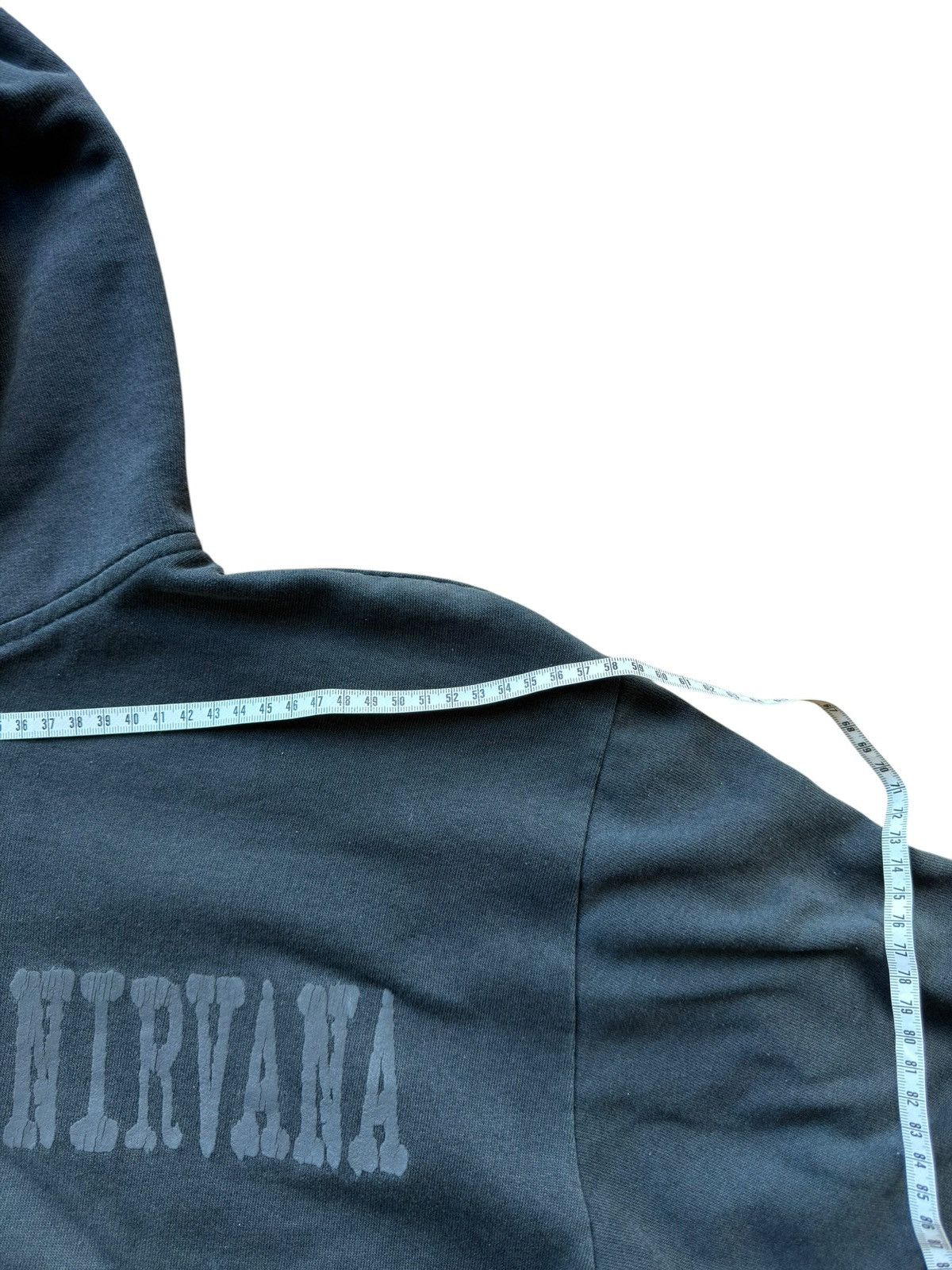 Nirvana *RARE* VINTAGE NIRVANA KURT COBAIN DISTRESSED HOODIE ZIP UP Size US XL / EU 56 / 4 - 17 Thumbnail